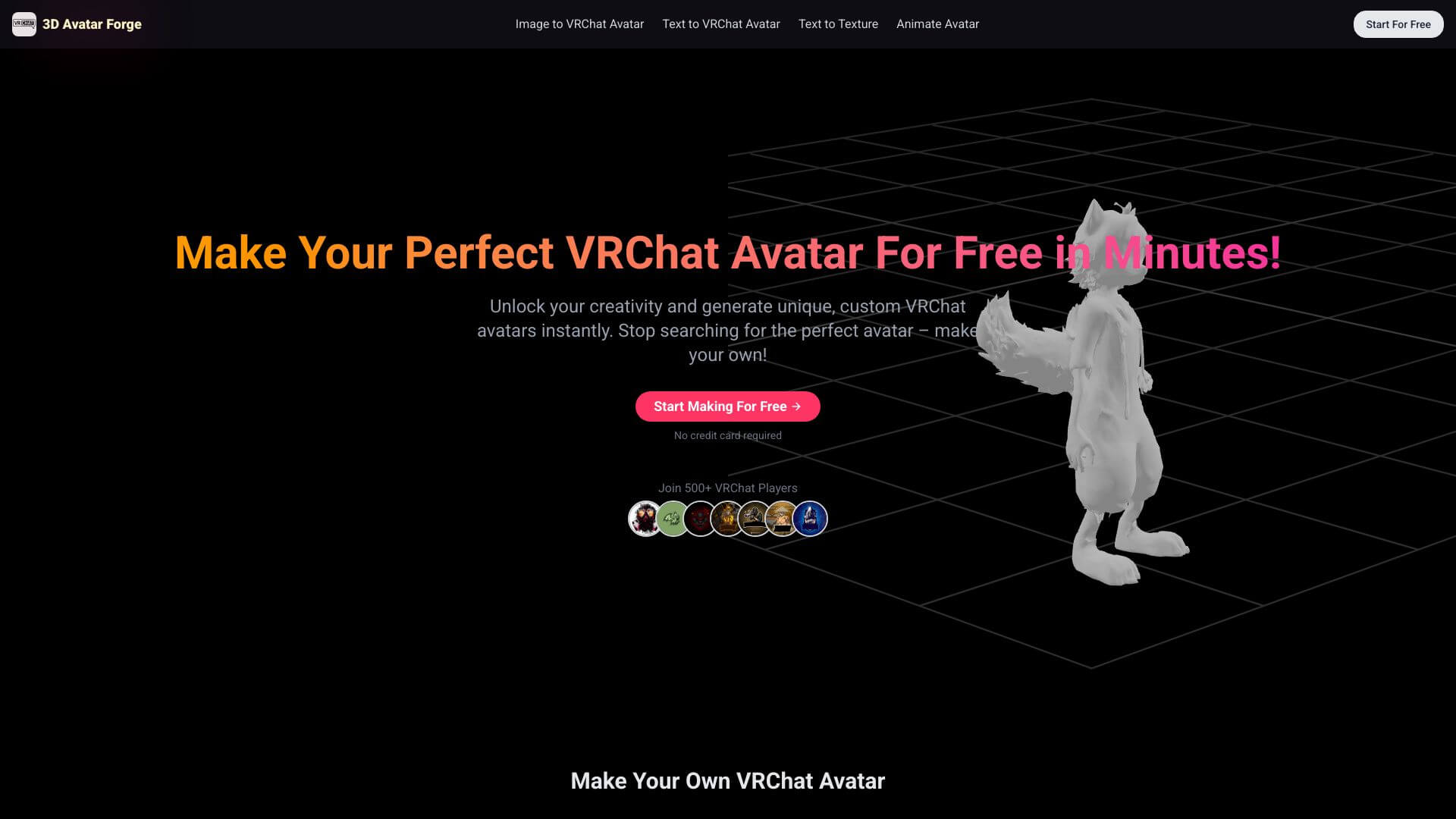 3D Avatar Forge screenshot