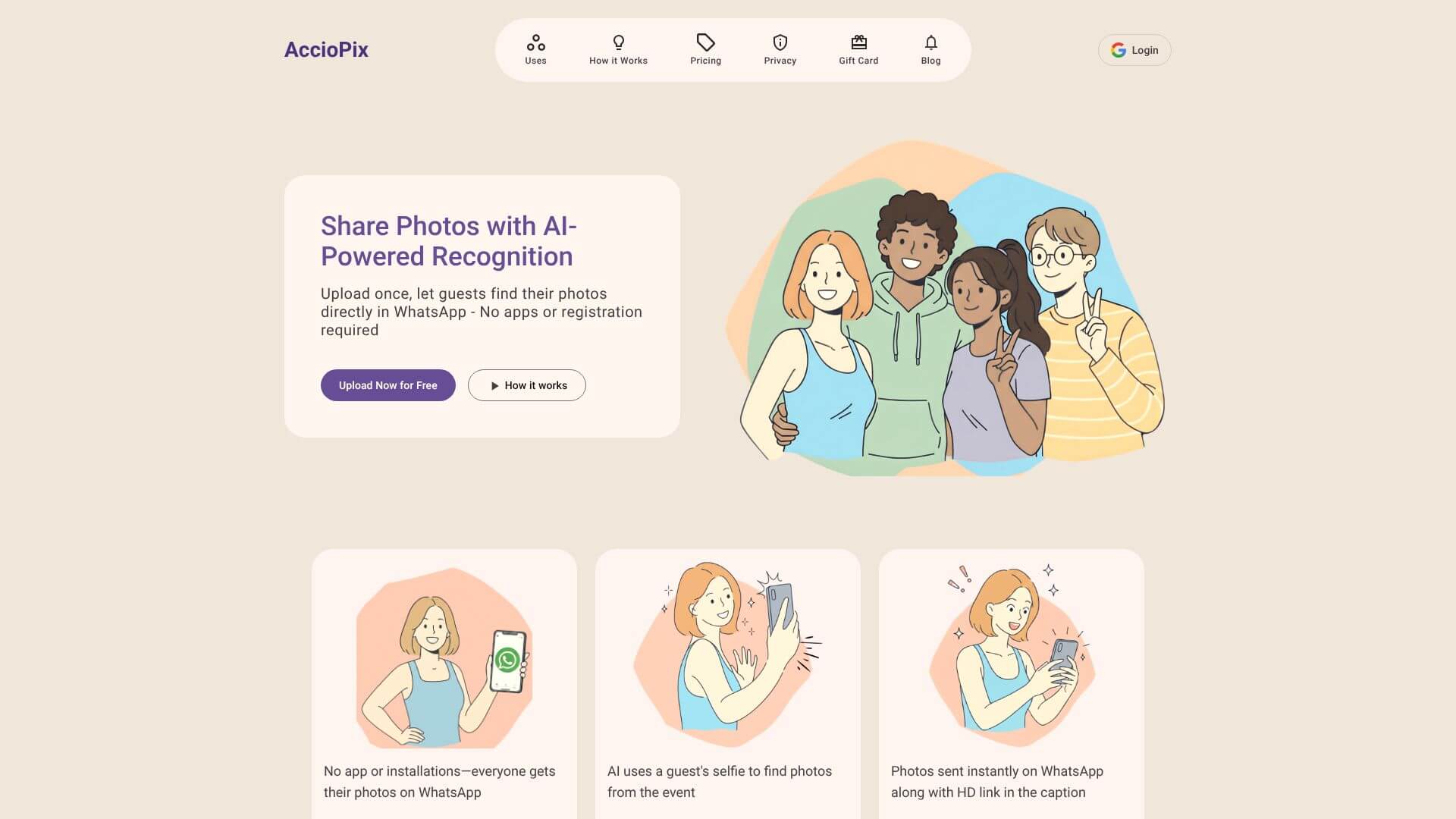 AccioPix screenshot