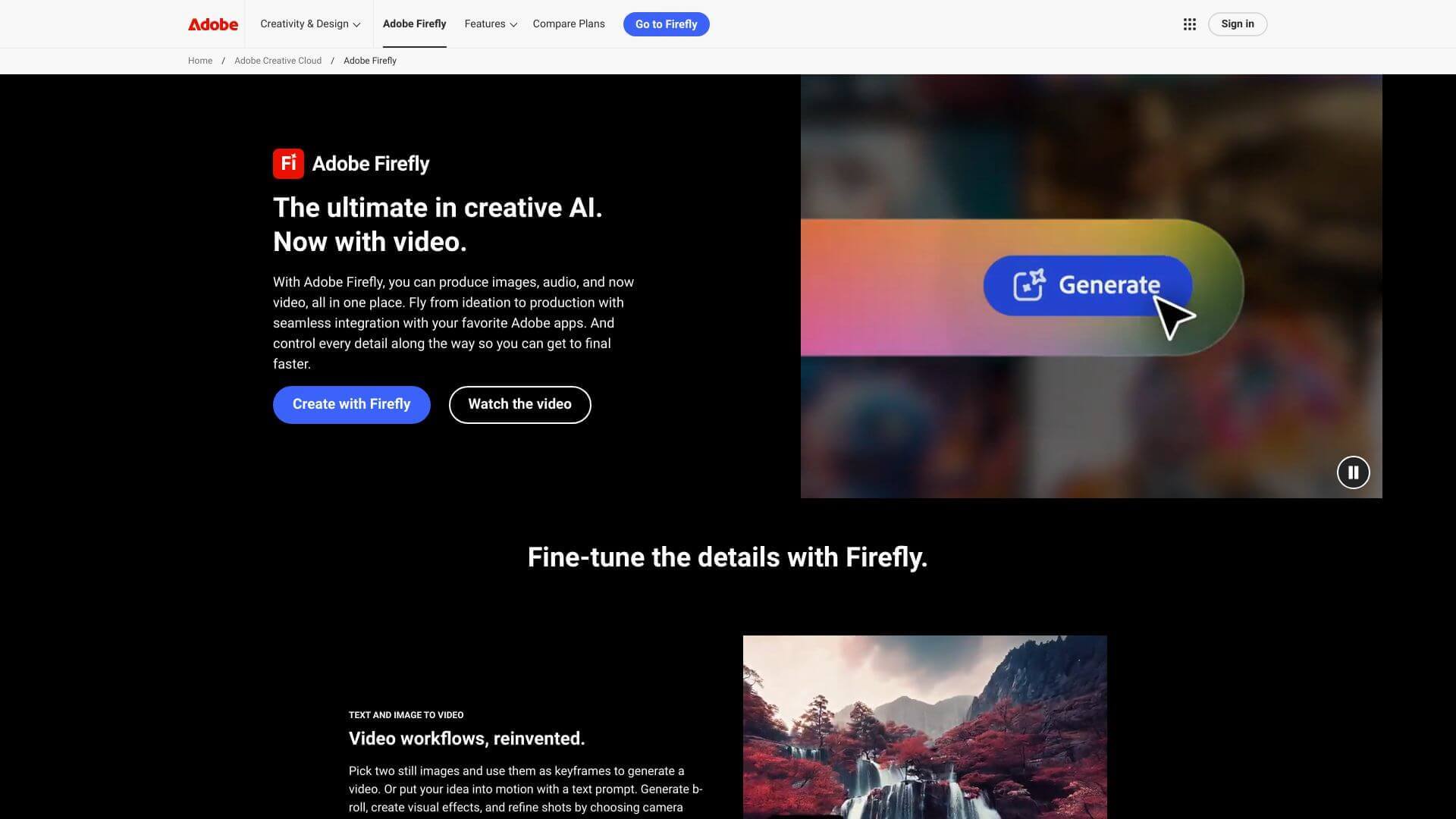 Adobe Firefly screenshot