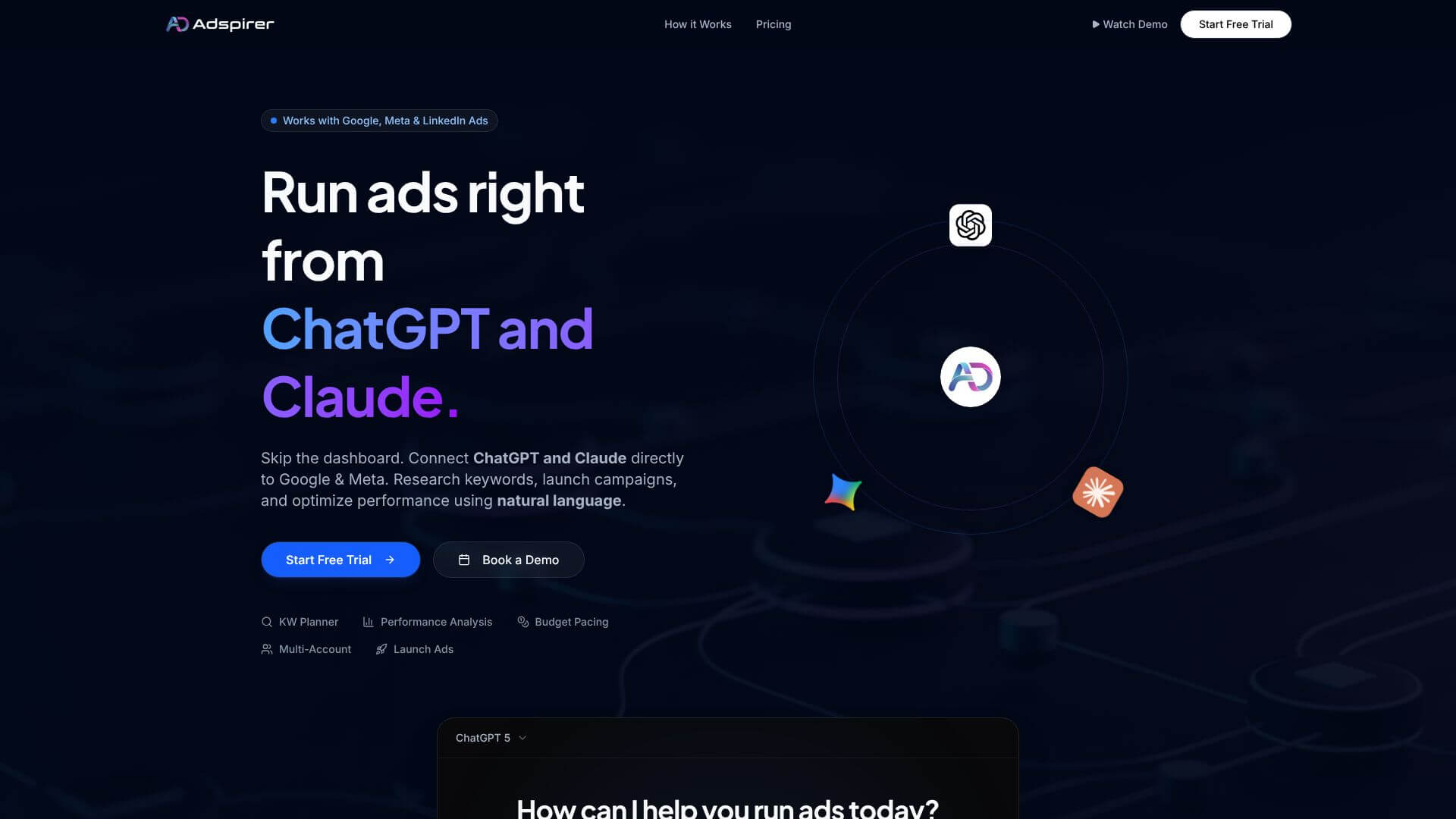 Adspirer screenshot