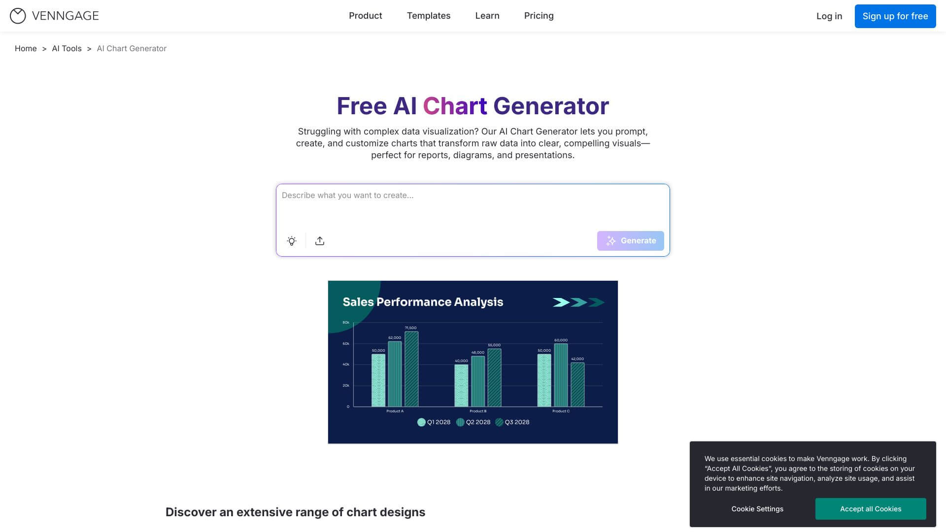 AI Chart Generator screenshot
