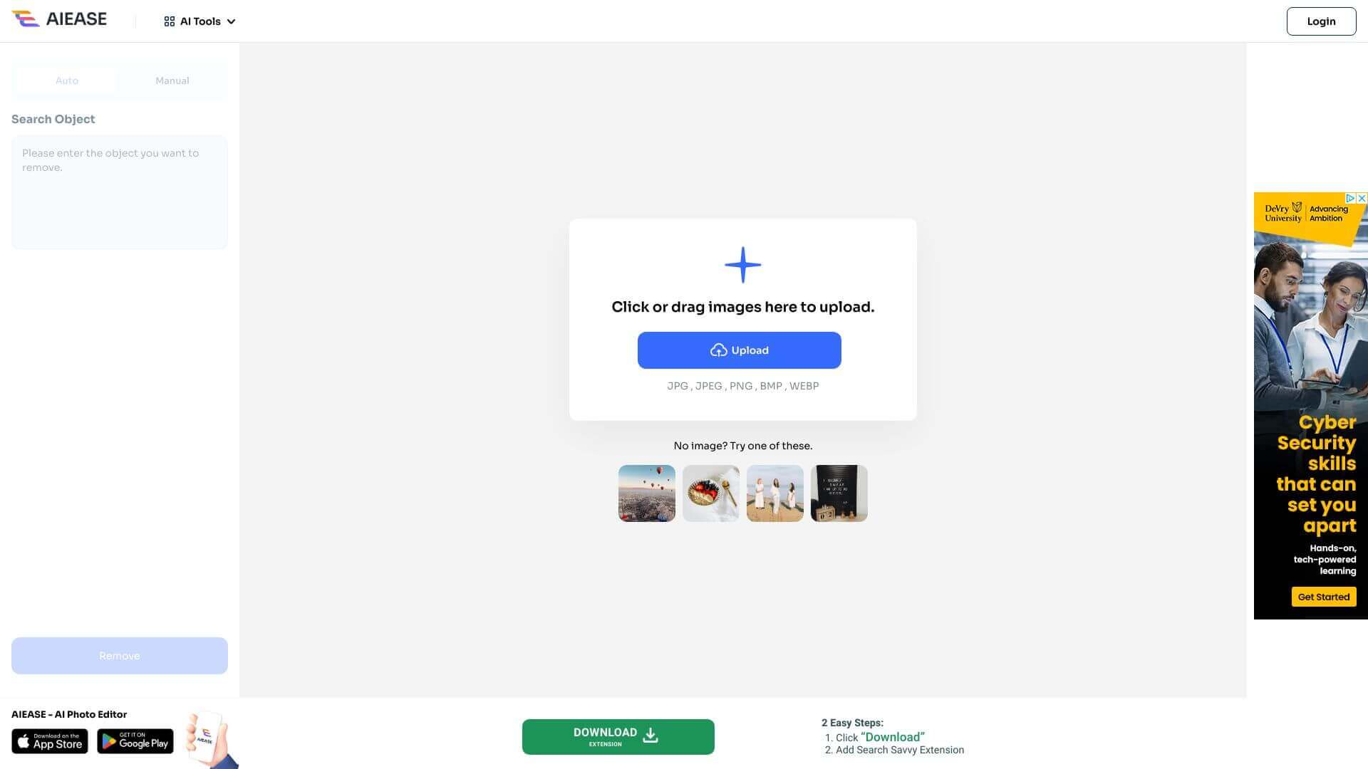 AI Ease Object Remover screenshot