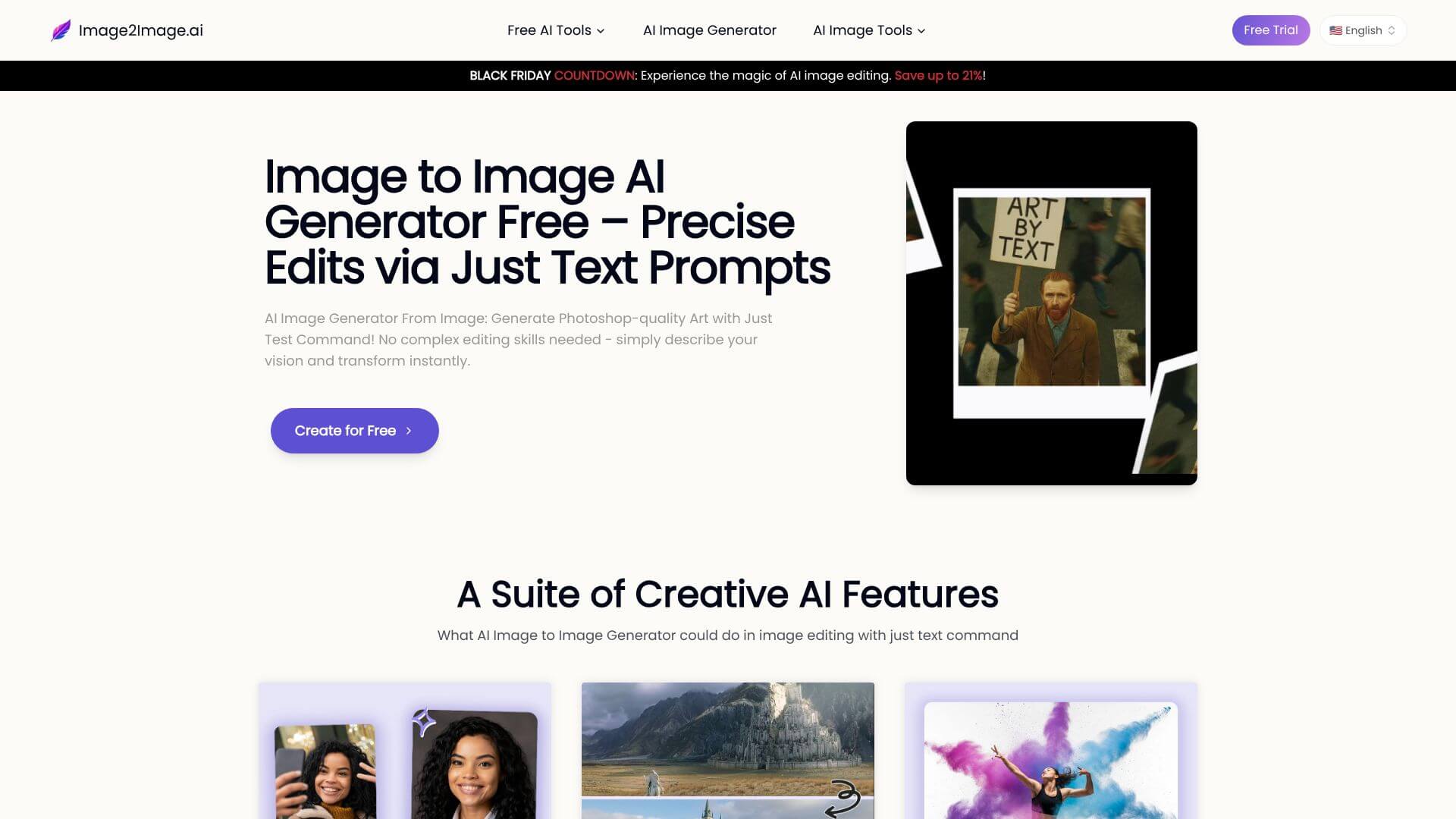 AI Image Editor by Image2image screenshot