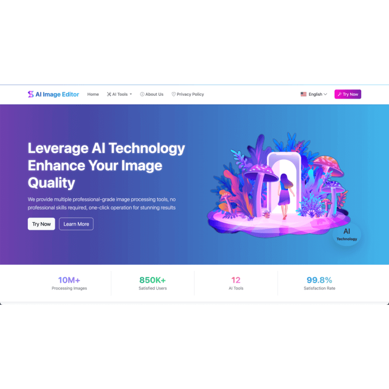 AI Image Editor screenshot