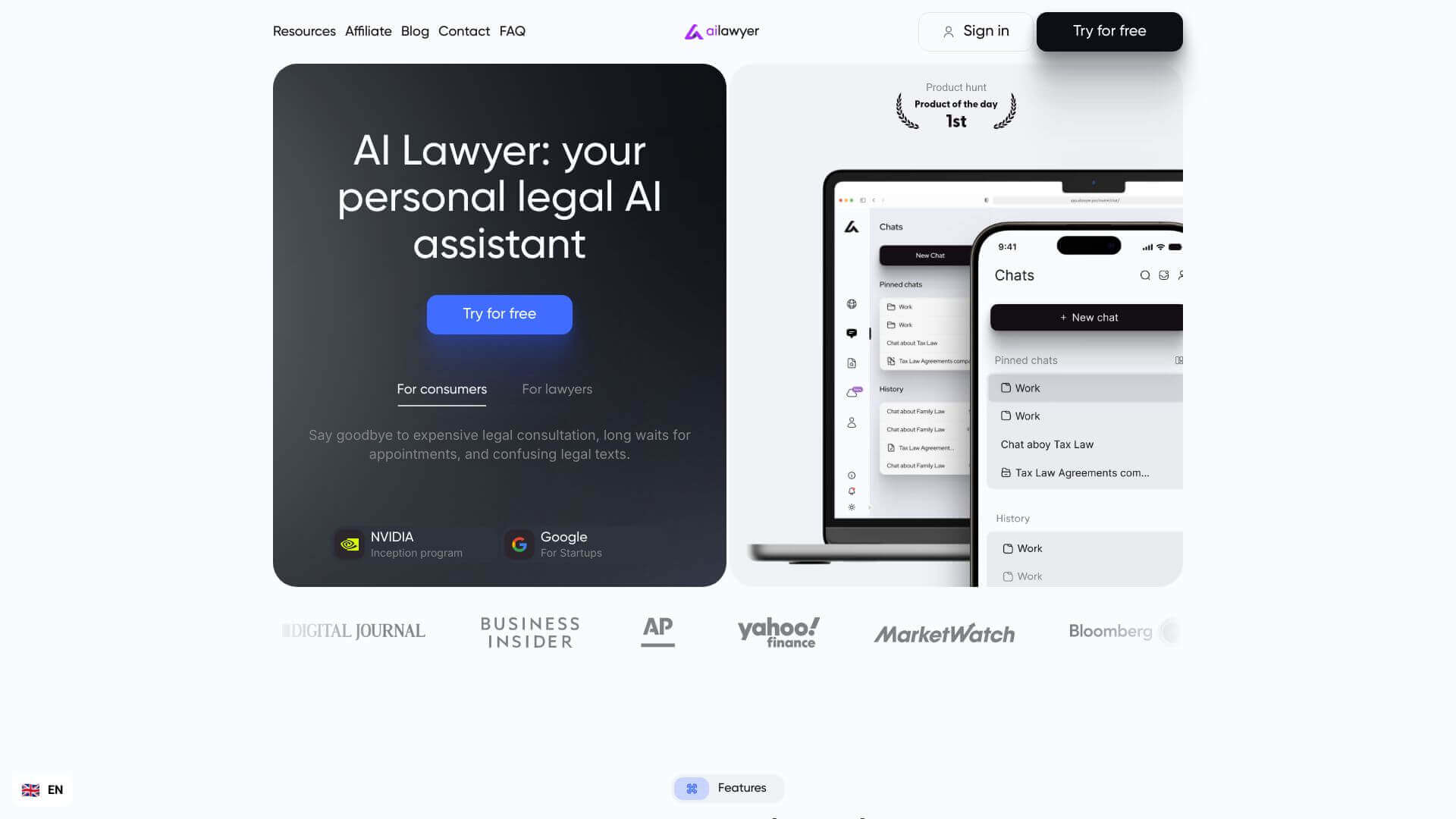 AI Lawyer screenshot