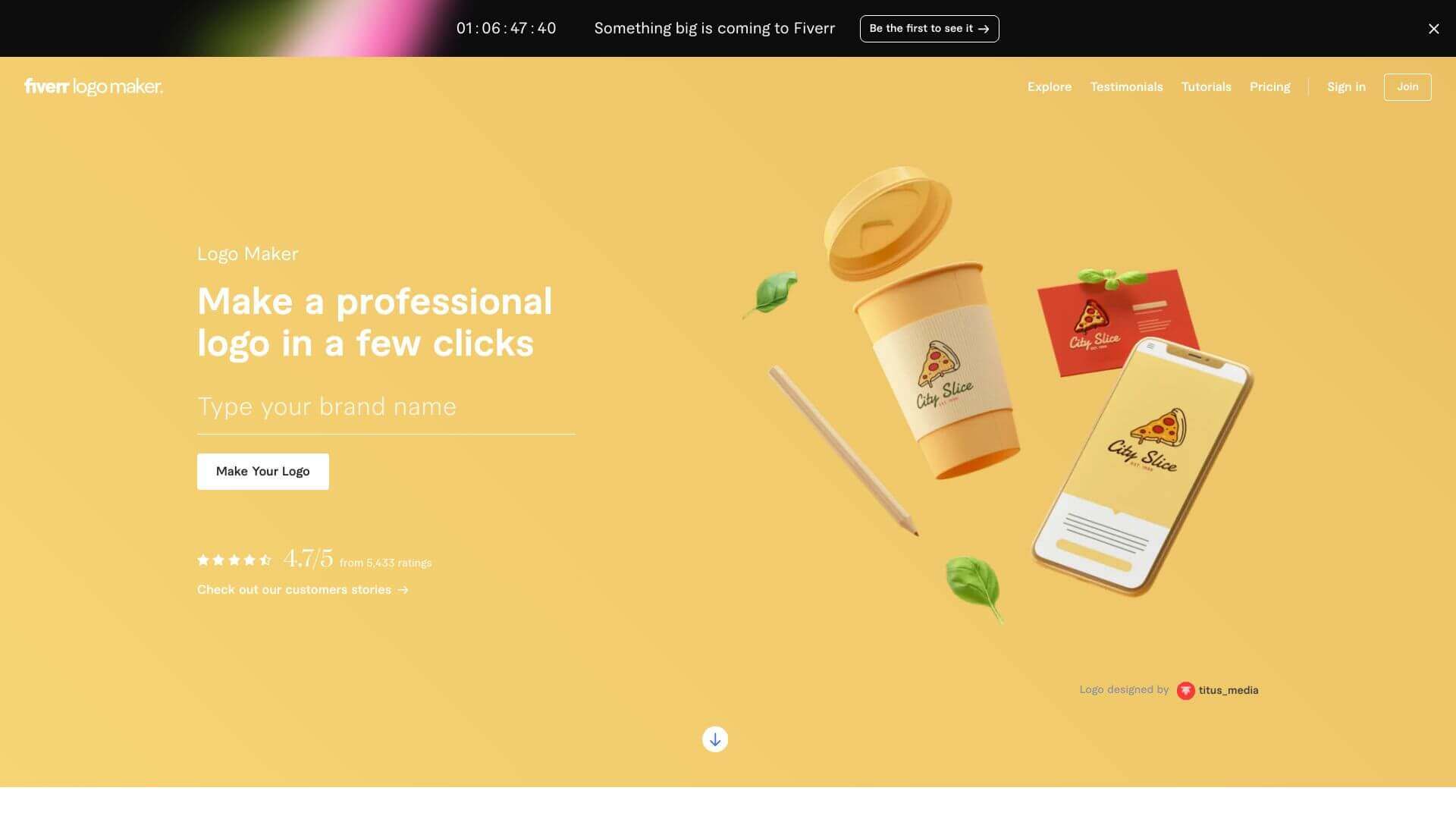 AI Logo by Fiverr screenshot