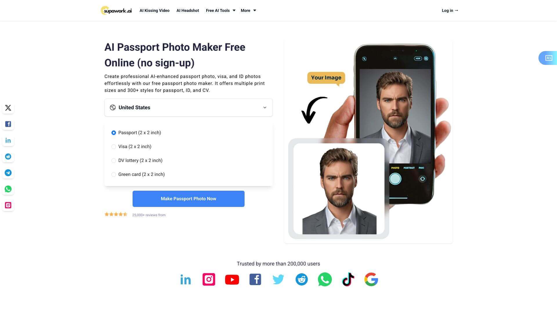 AI Passport Photo Maker screenshot