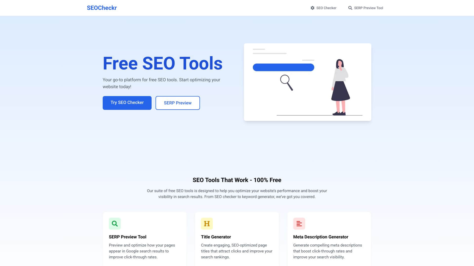 AI SEO Tools screenshot