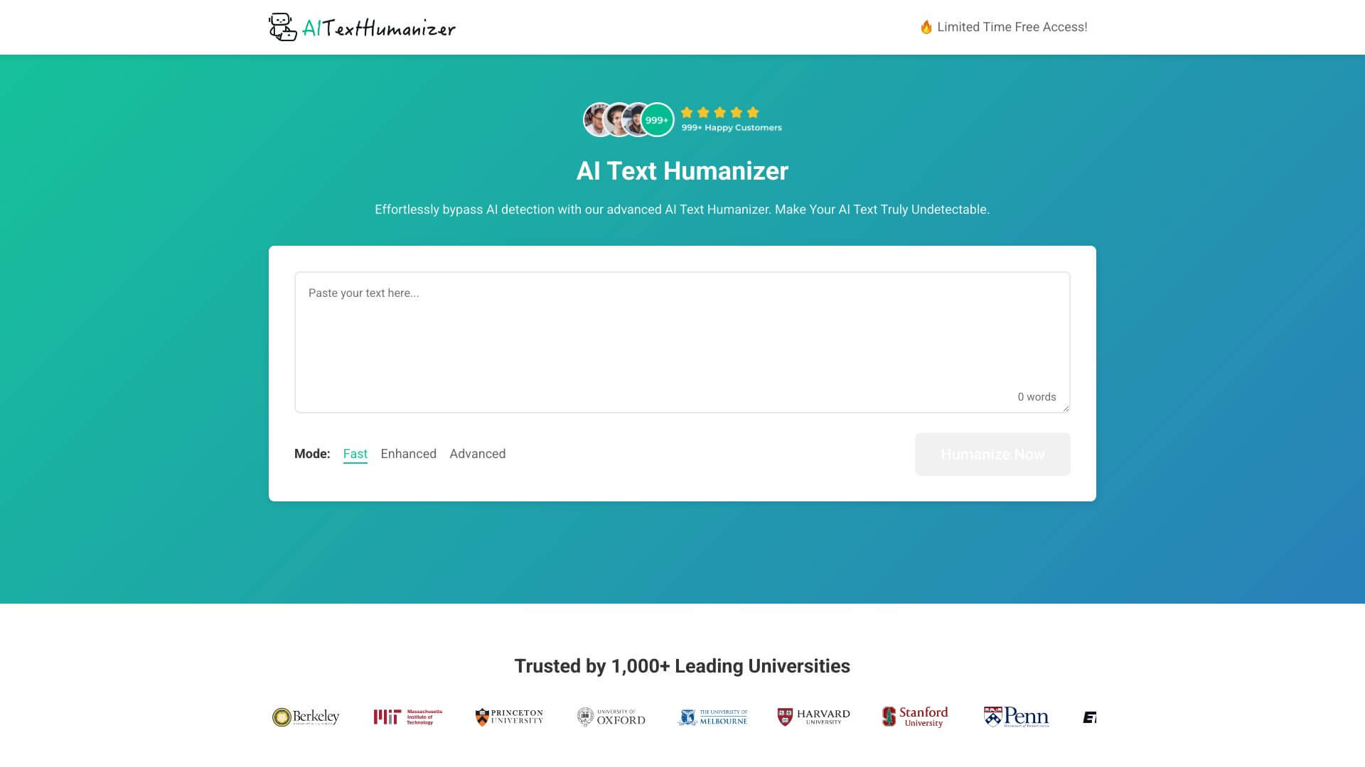 AI Text Humanizer screenshot