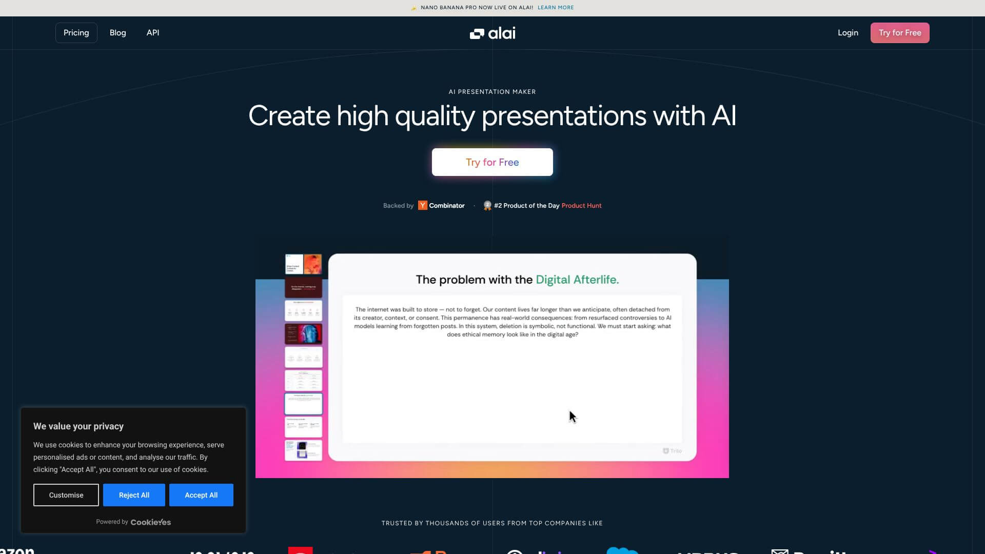 Alai screenshot
