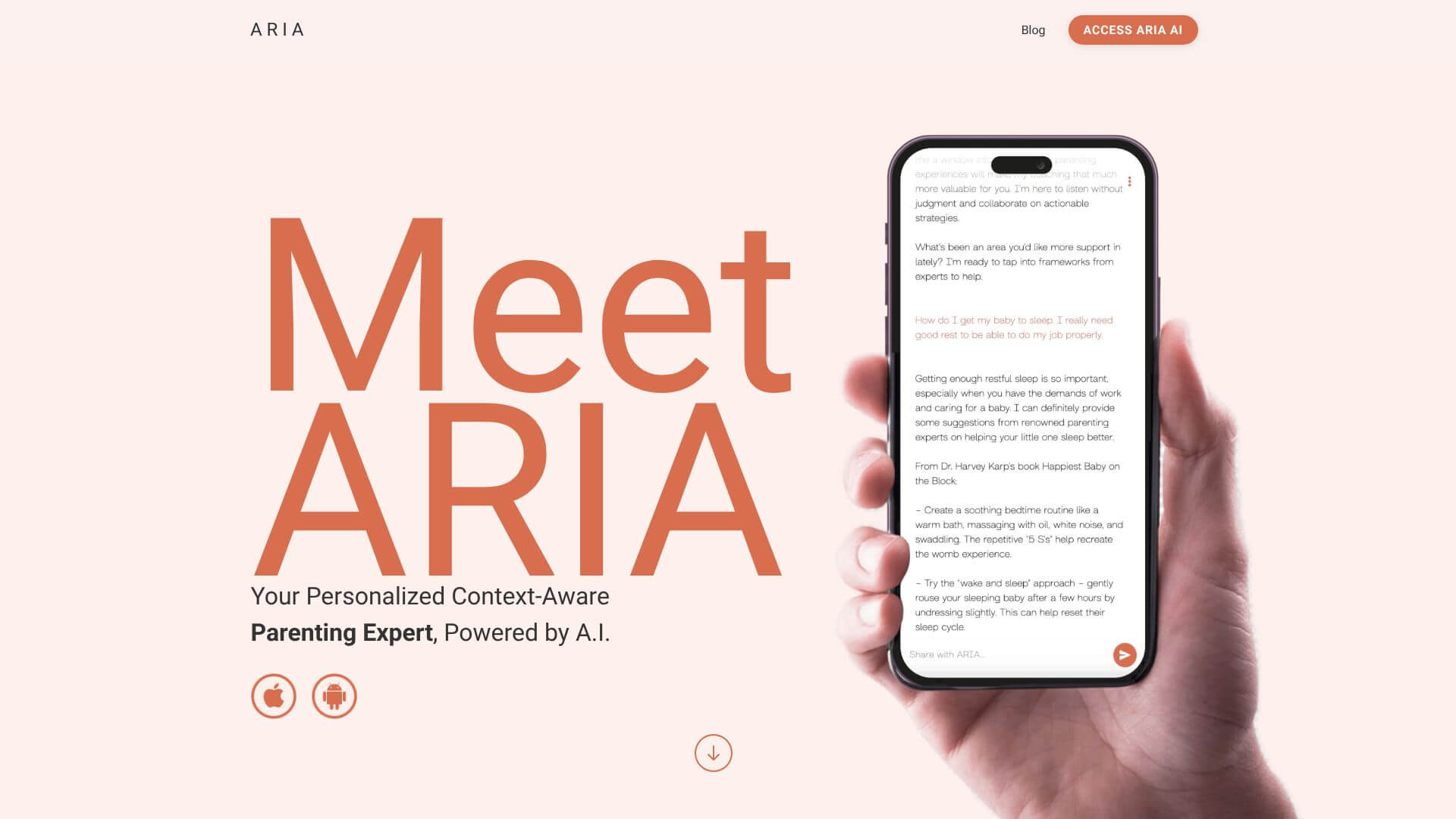 ARIA screenshot