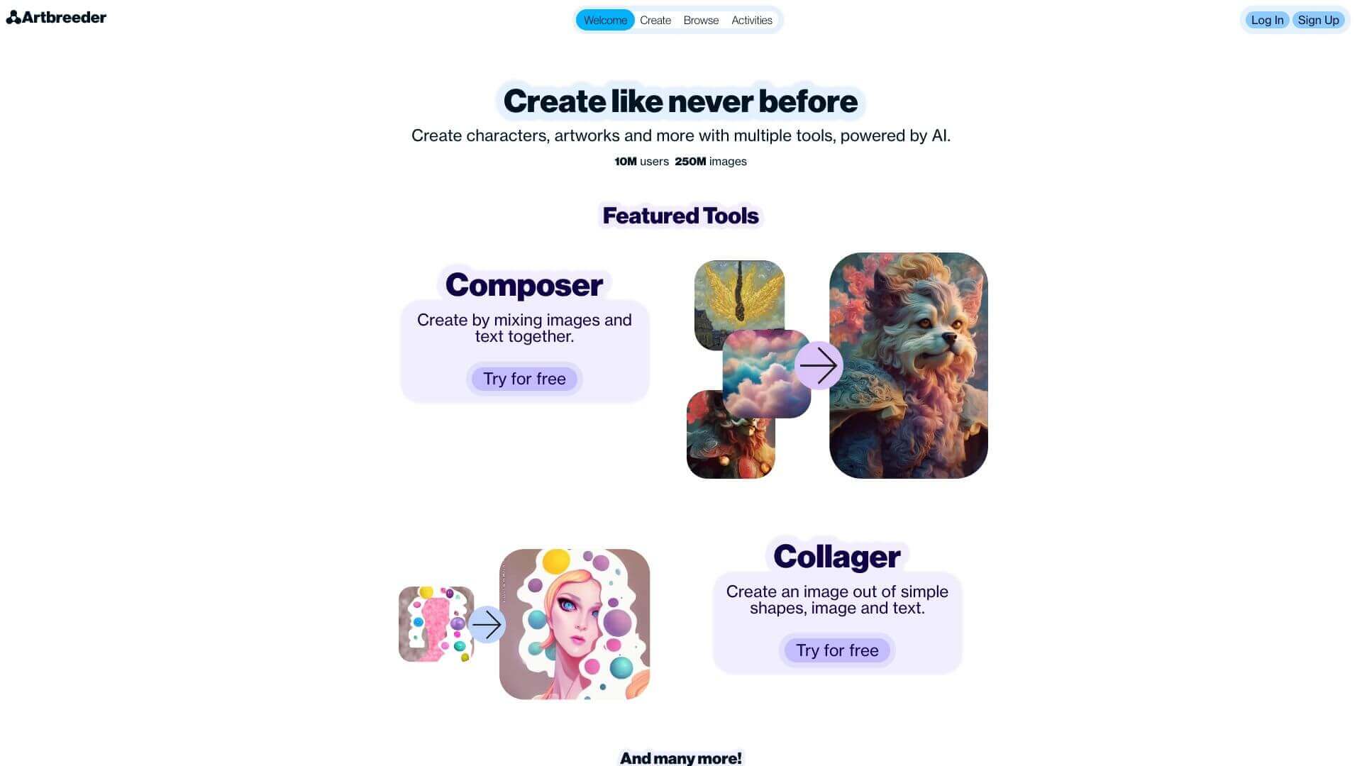 Artbreeder screenshot