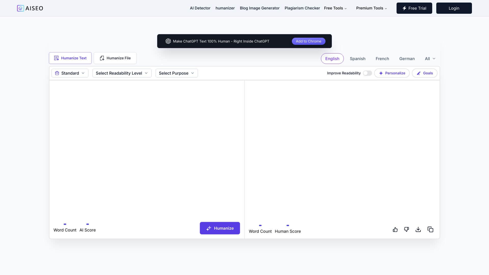 Article Rewriter screenshot