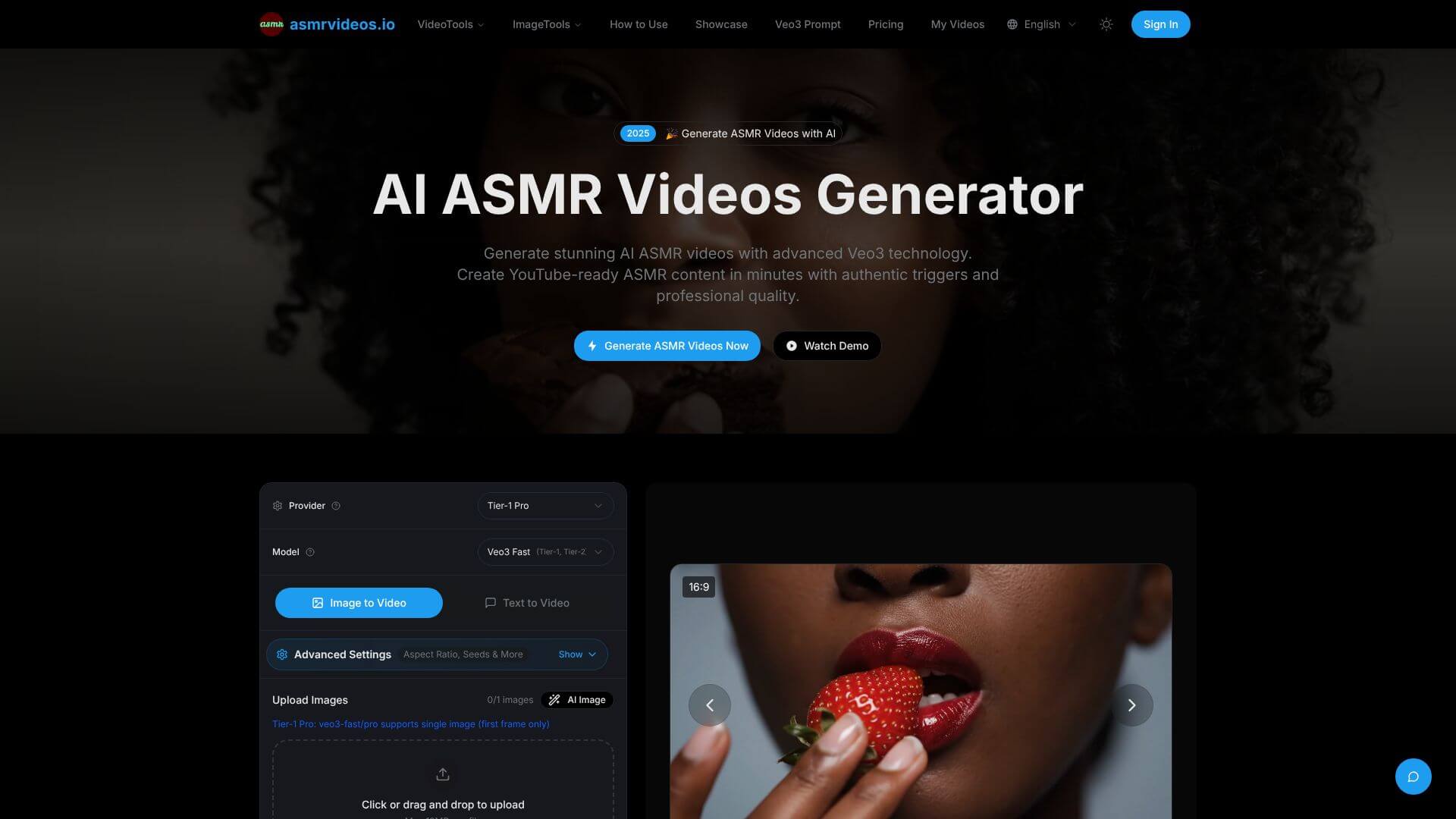 asmr video screenshot