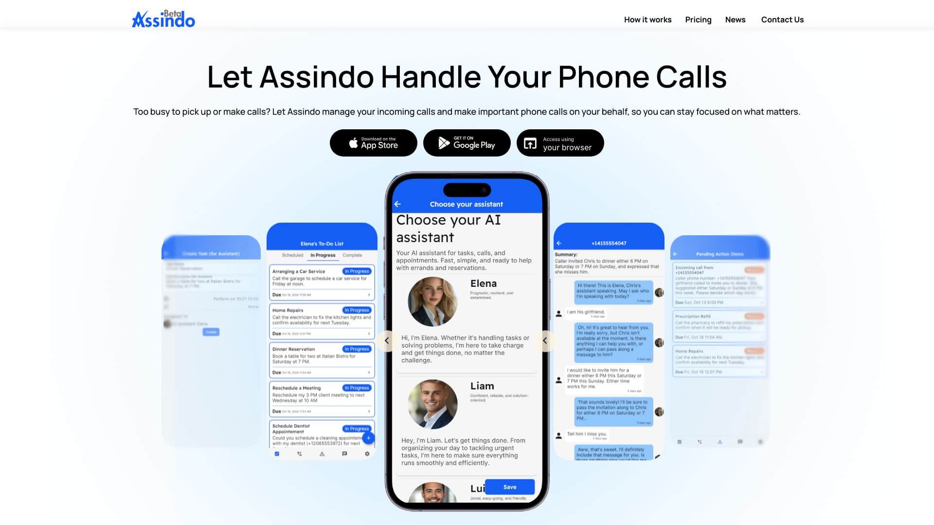 Assindo screenshot