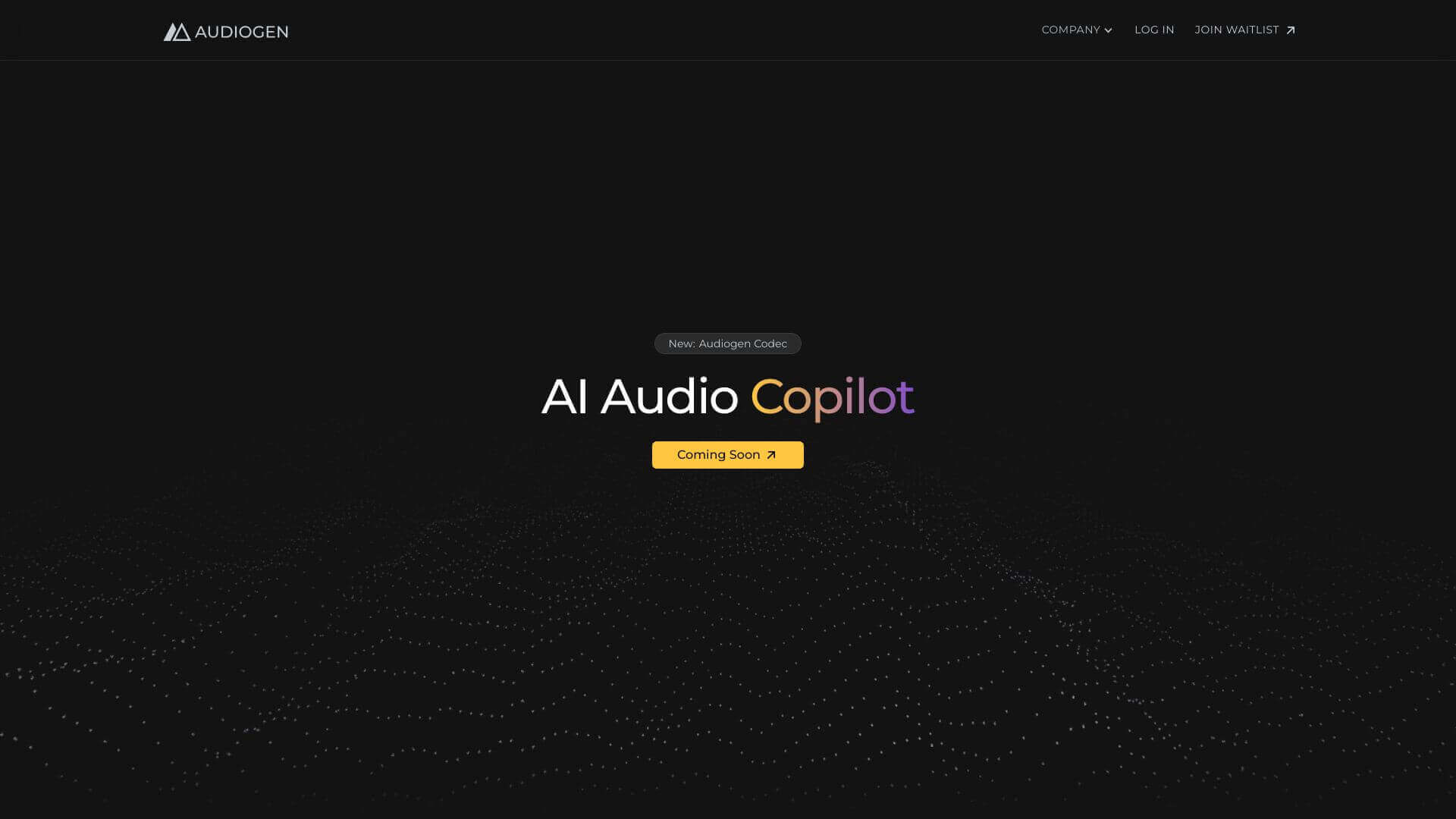 AudioGen screenshot