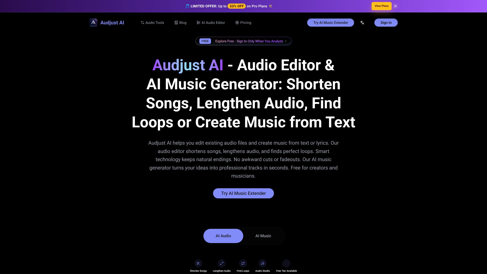 audjust.ai screenshot