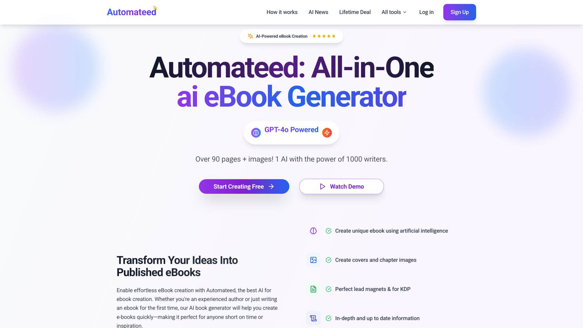 Automateed screenshot