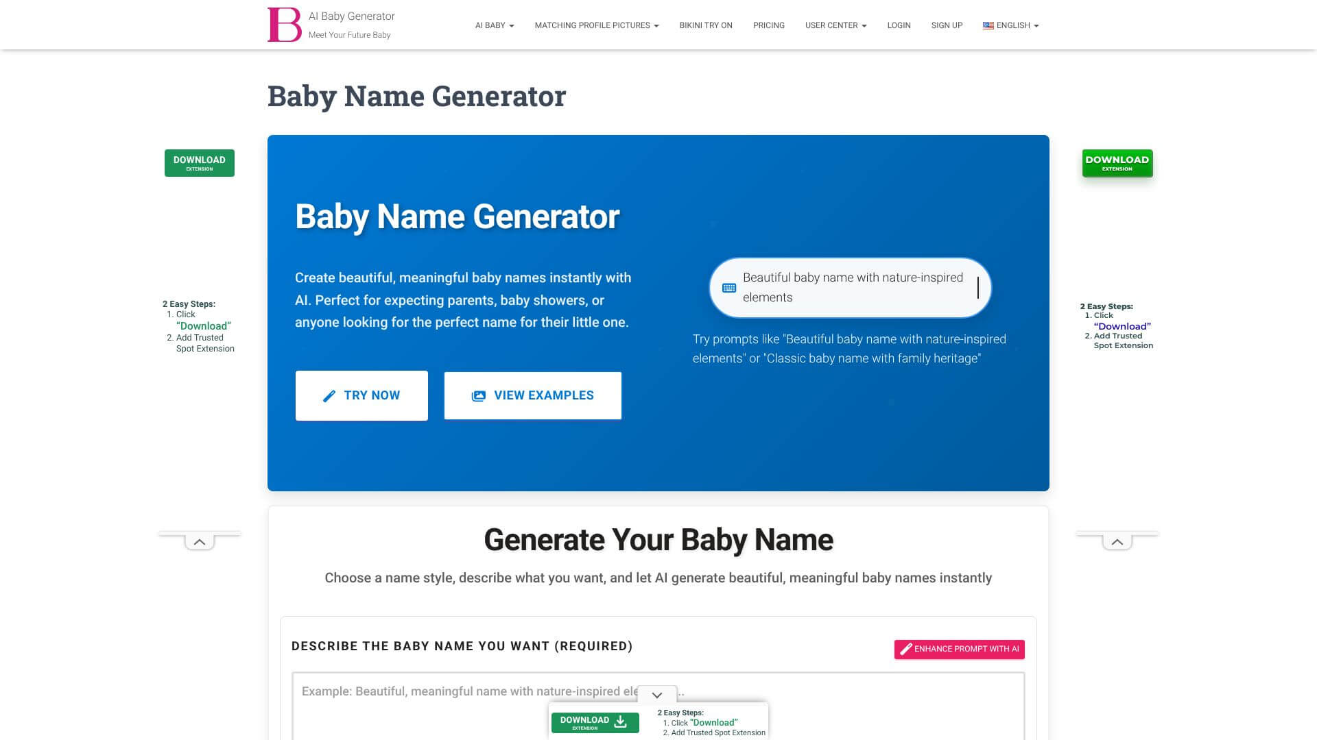 Baby Name Generator screenshot