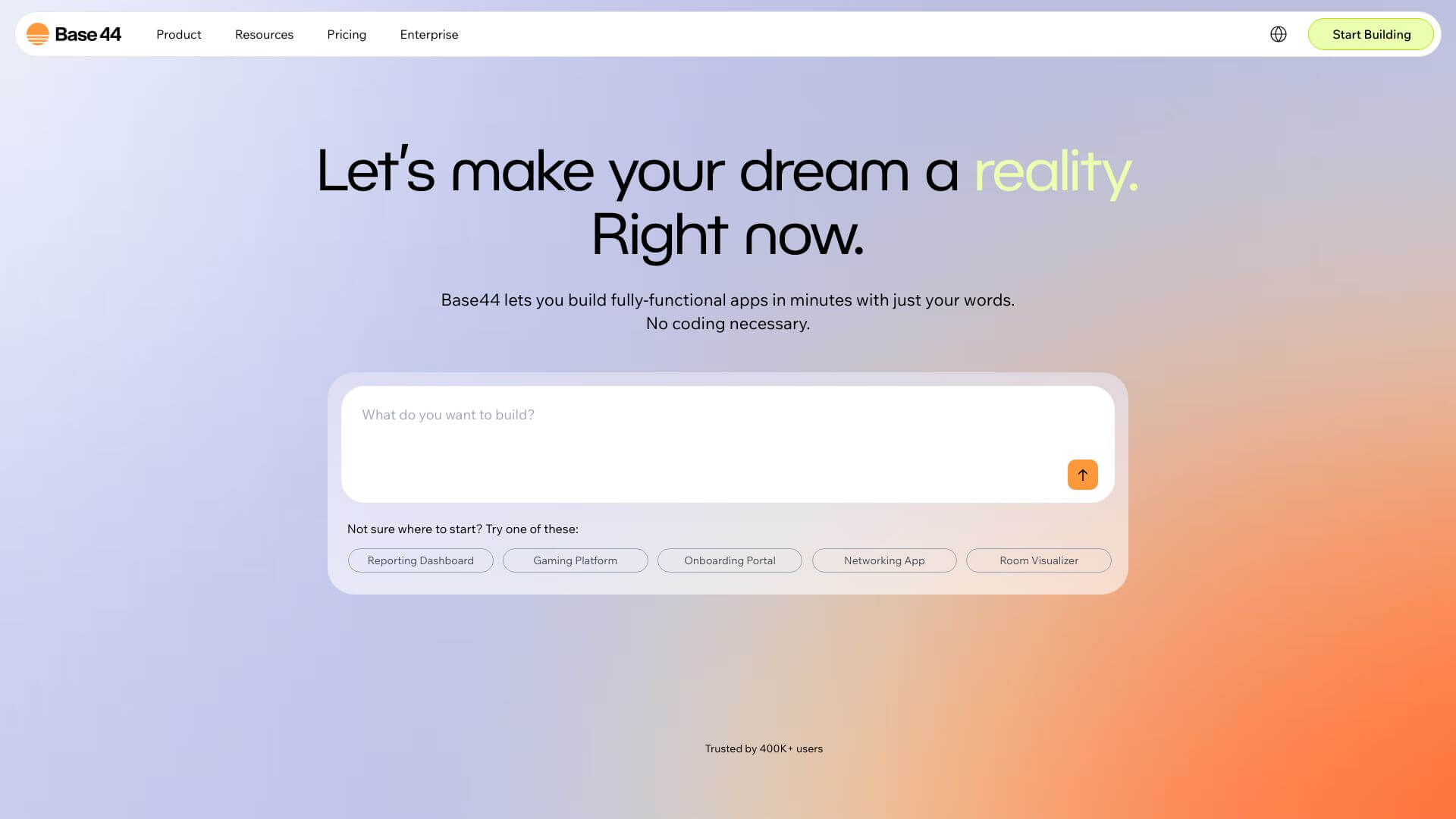 Base44 screenshot