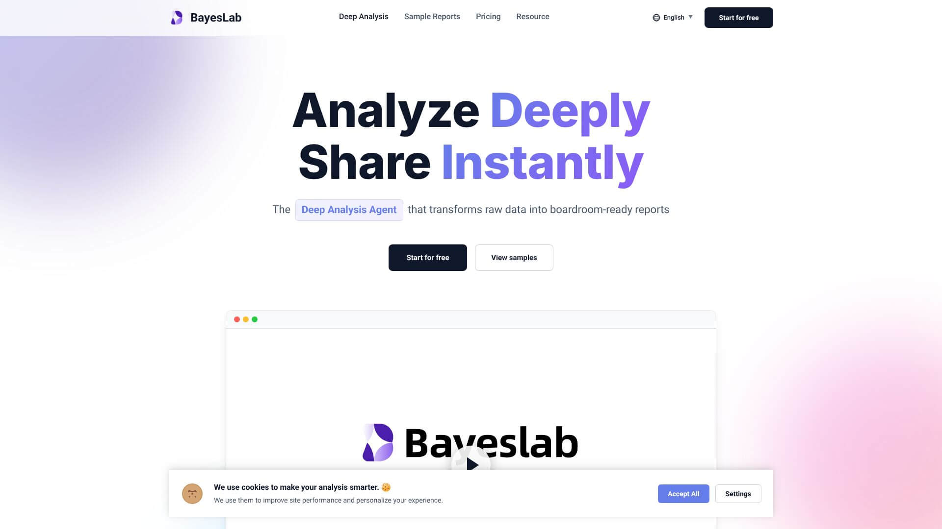 BayesLab screenshot