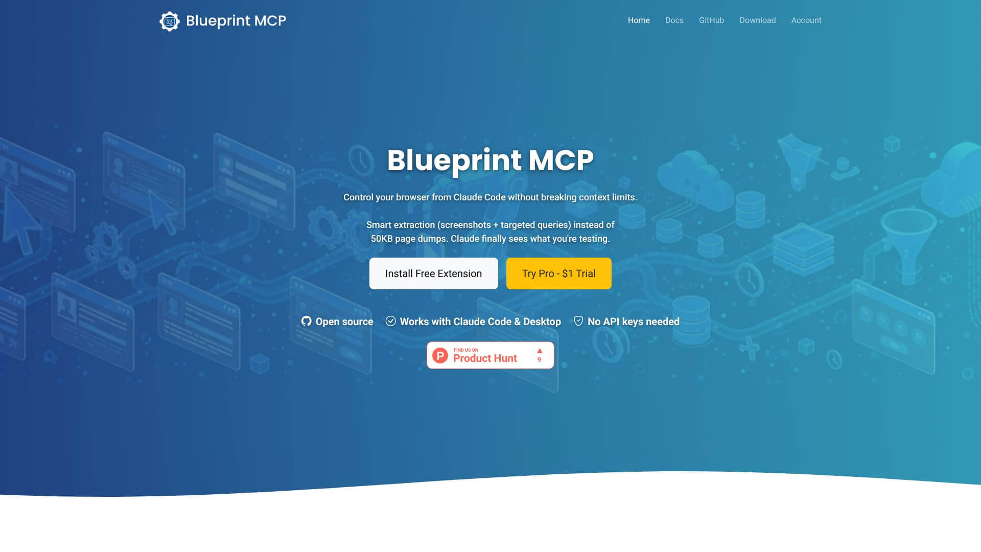 Blueprint MCP screenshot
