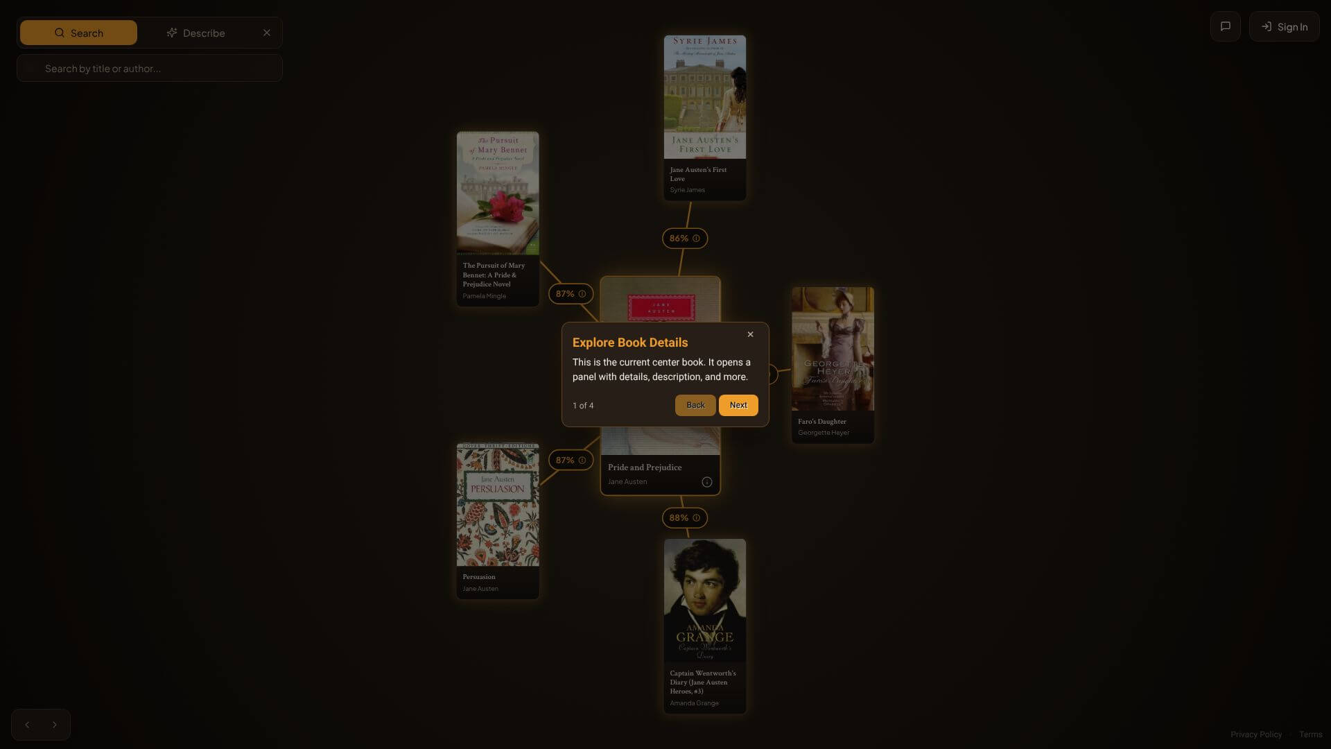 BookGraph screenshot