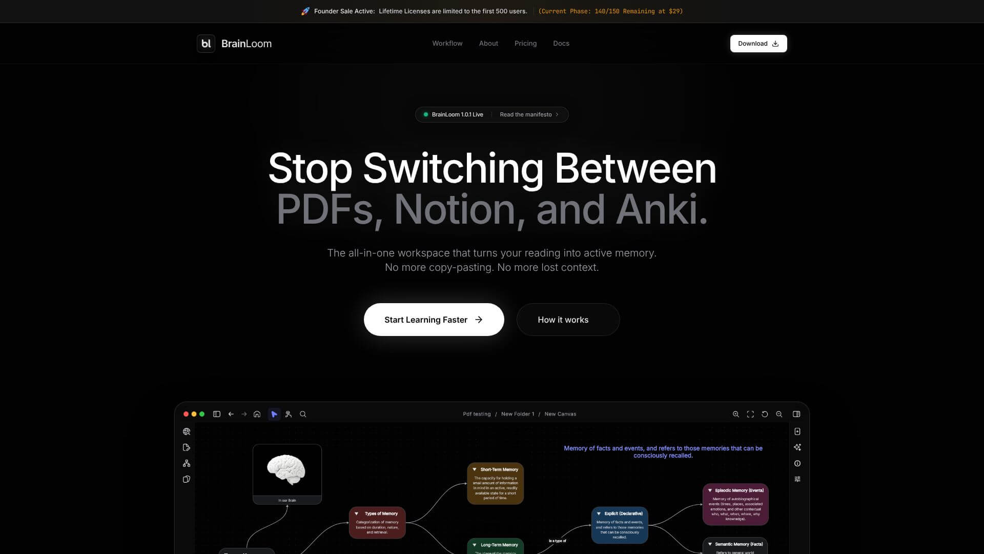 BrainLoom screenshot