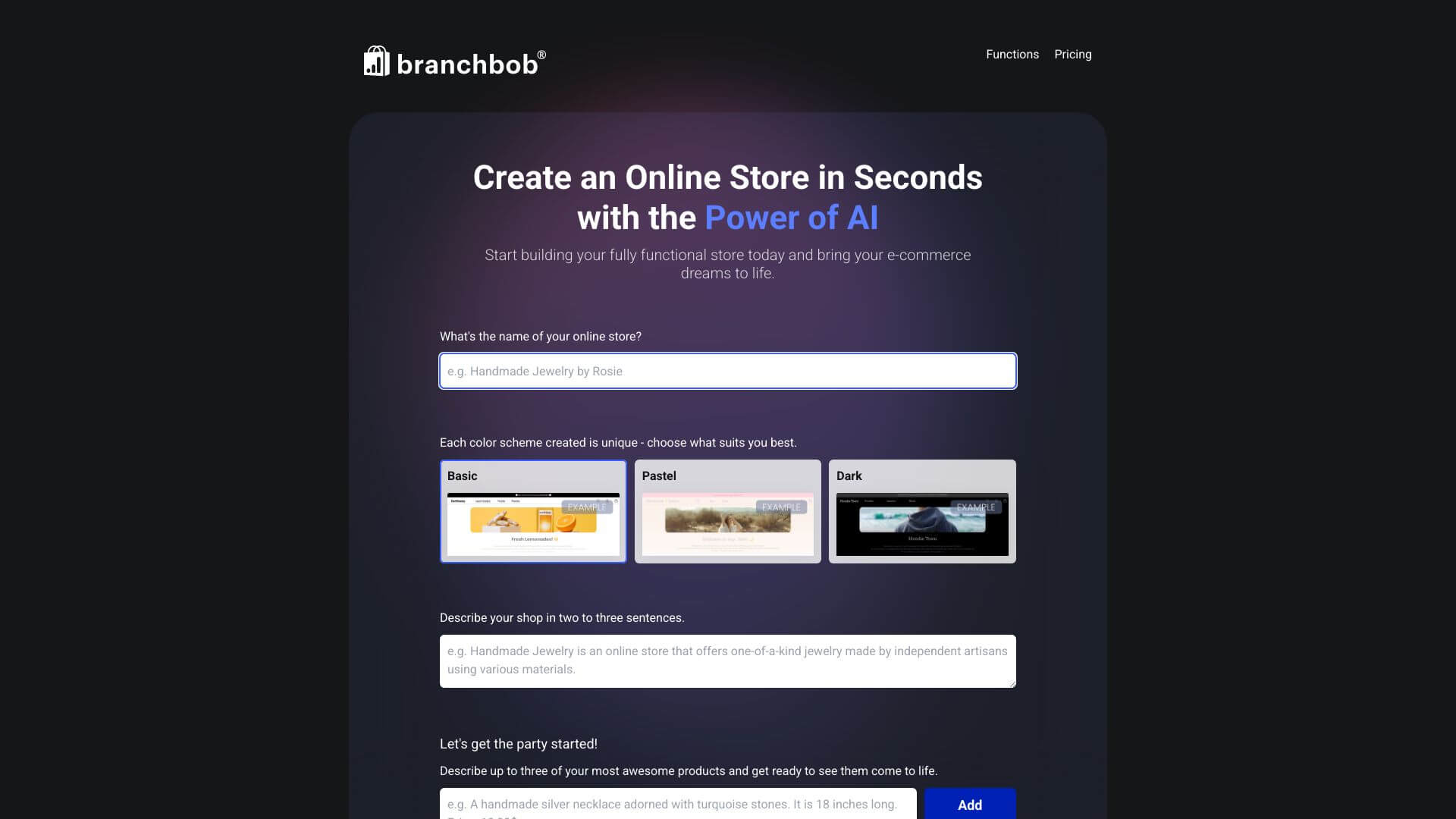 Branchbob screenshot