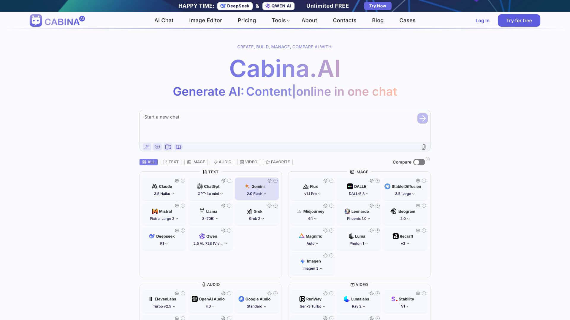 Cabina AI screenshot