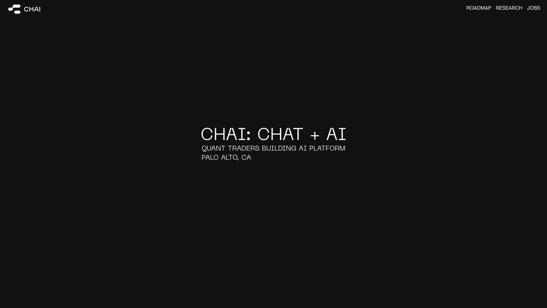 Chai screenshot
