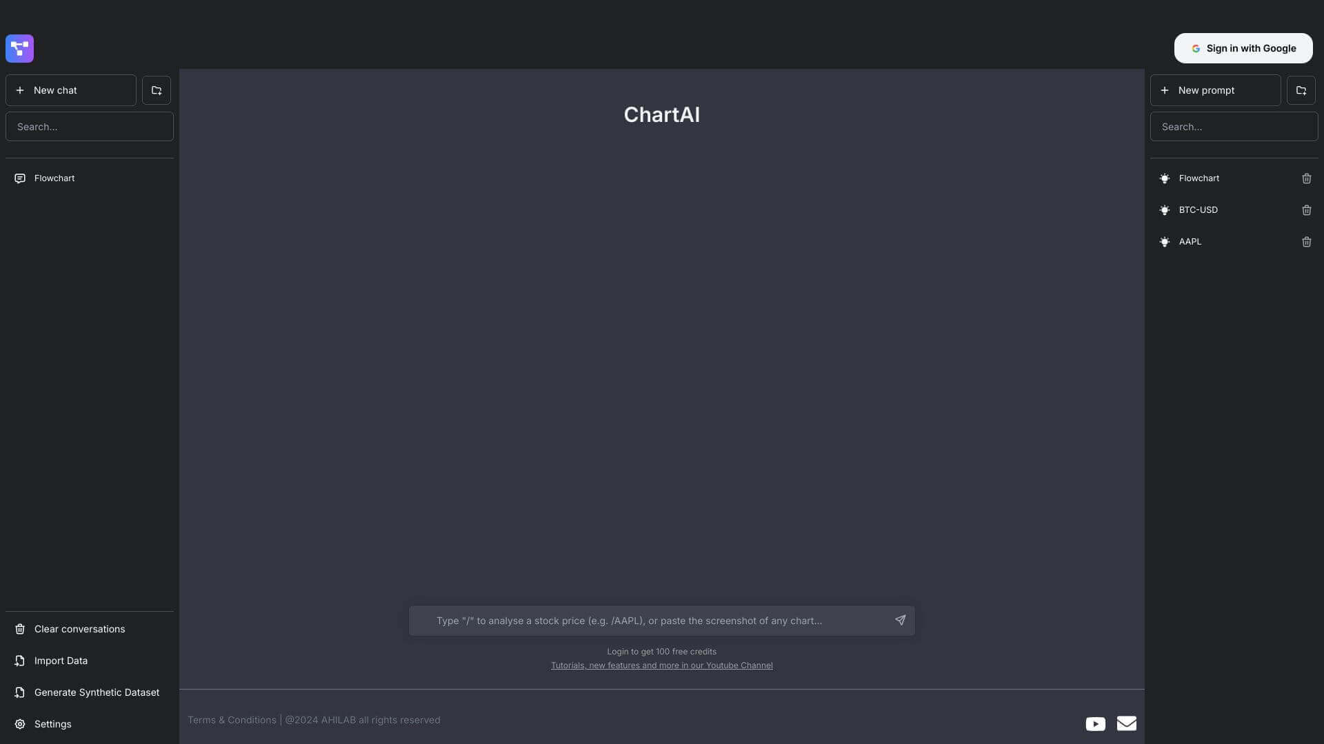 Chartai screenshot