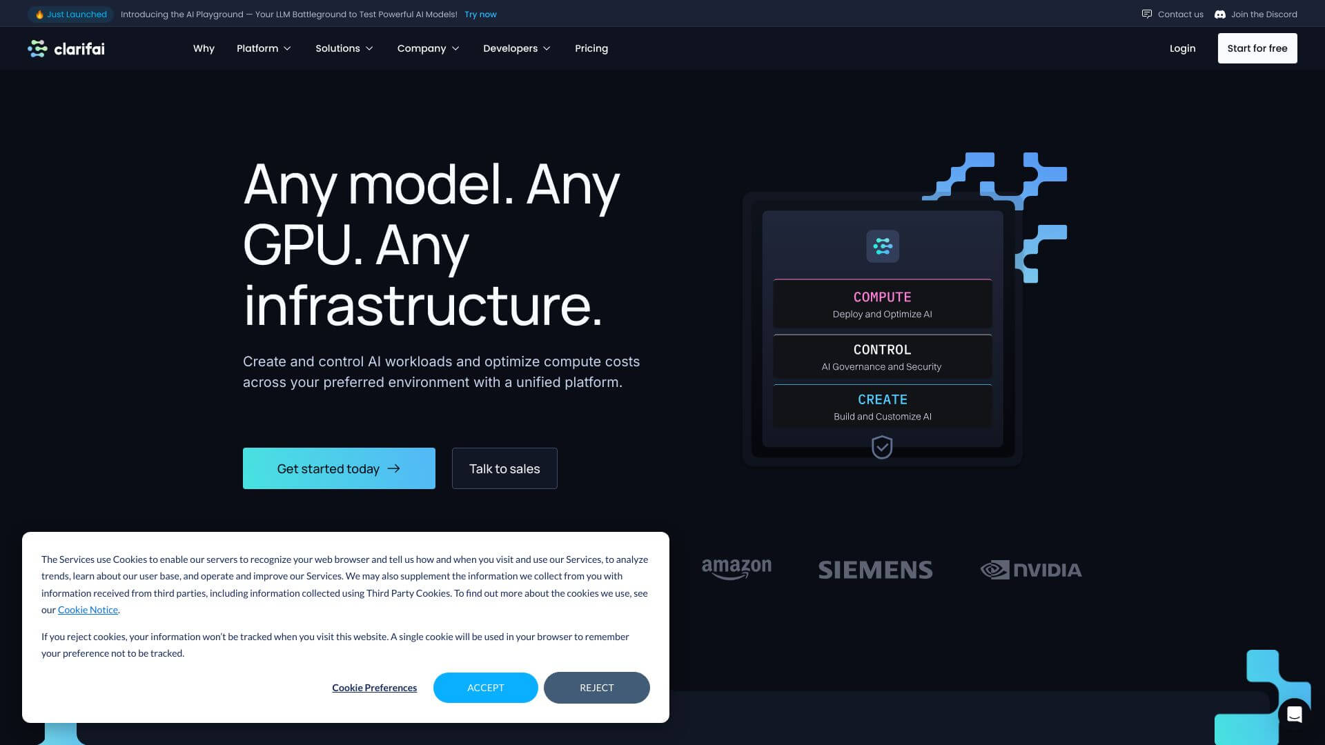 Clarifai screenshot