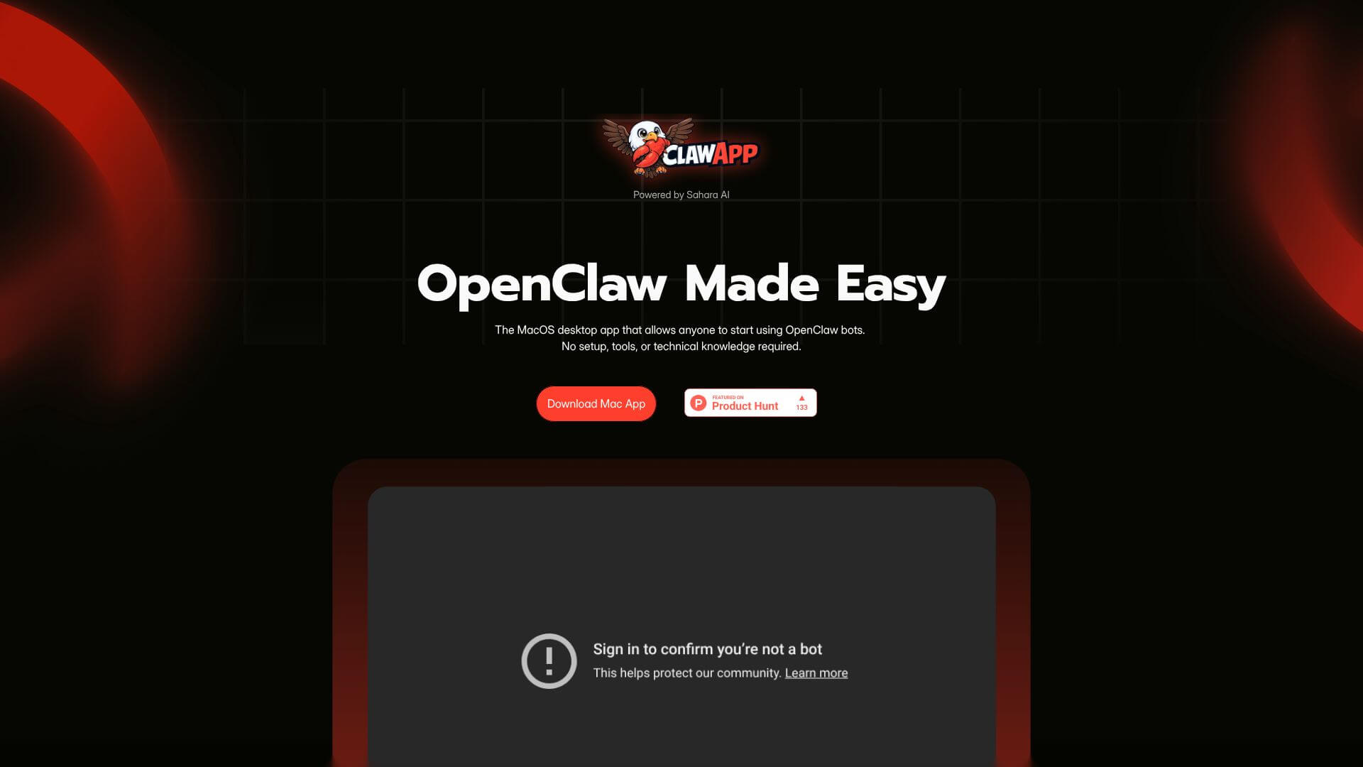 ClawApp screenshot