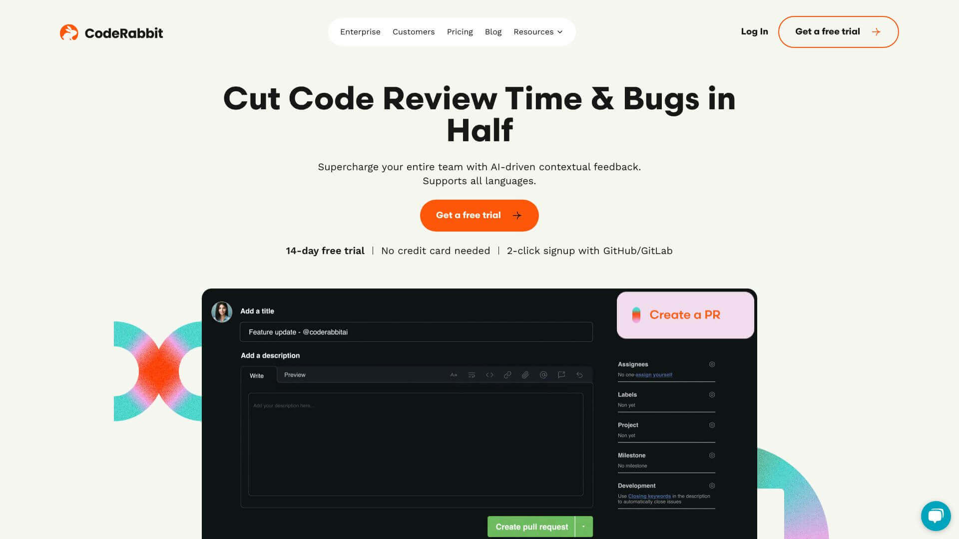 CodeRabbit screenshot