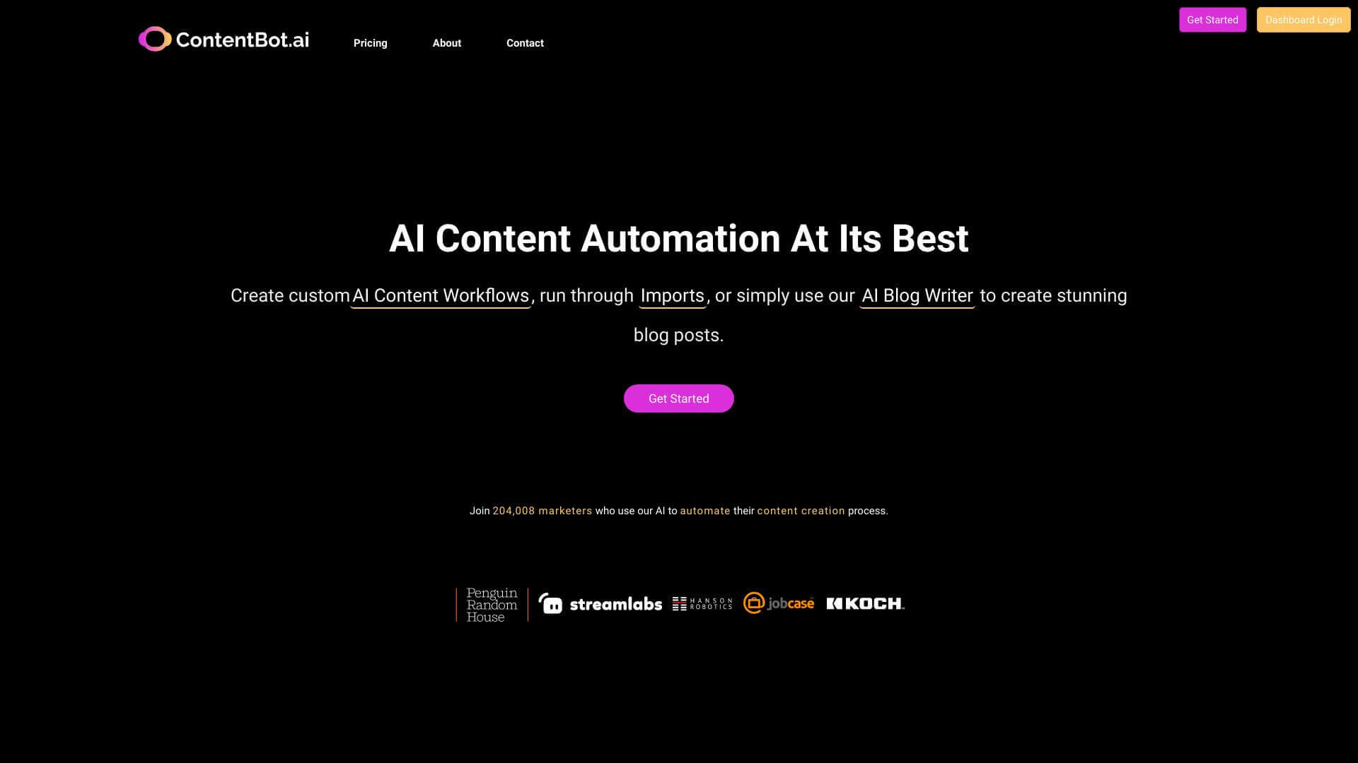 ContentBot ai screenshot