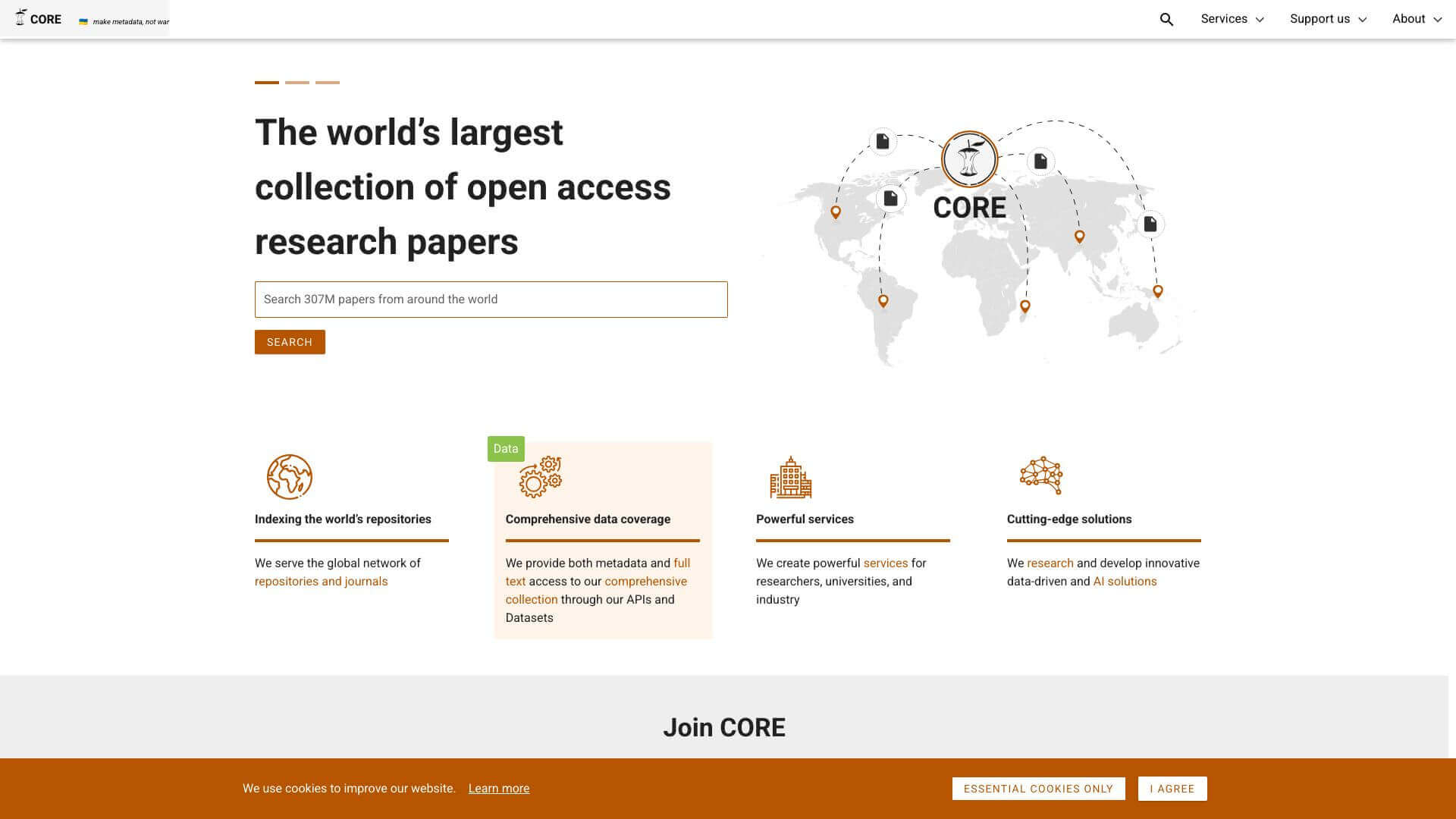 Core Discovery screenshot