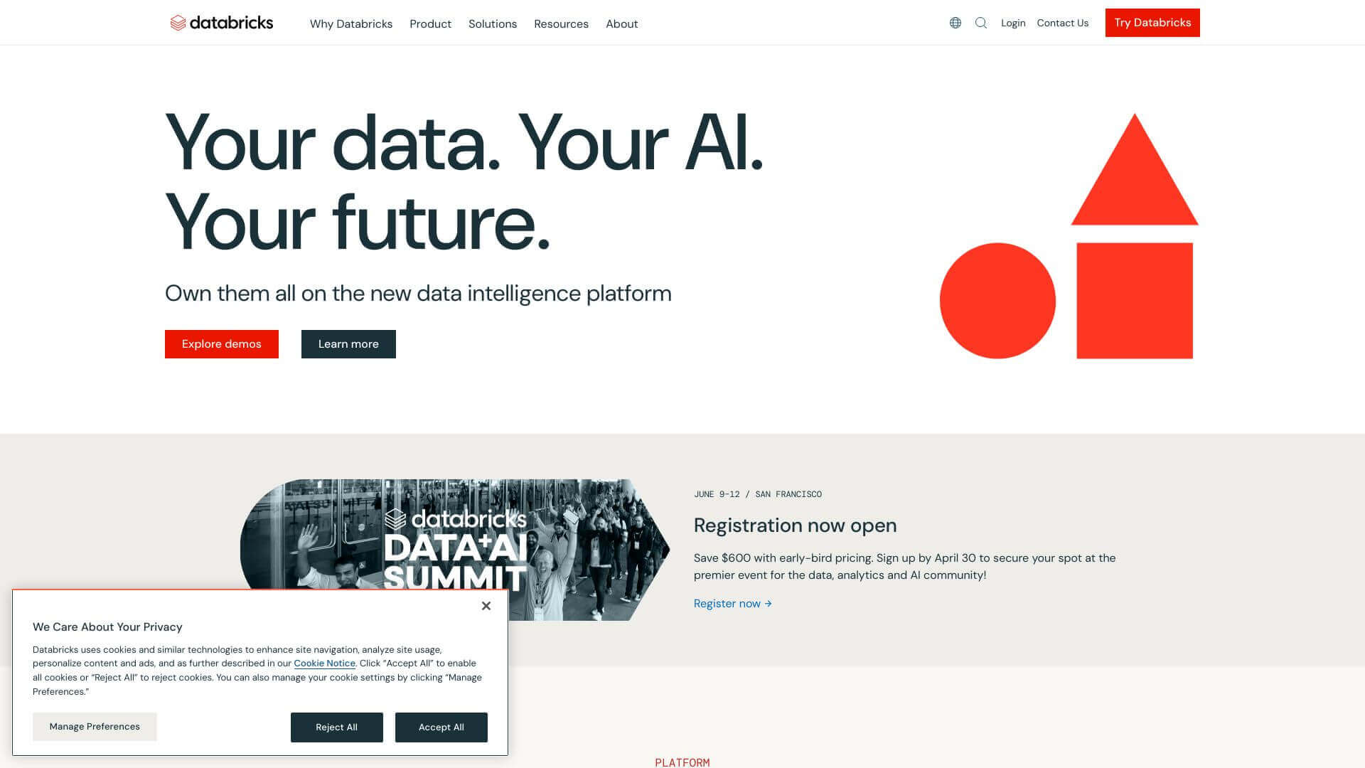 Databricks screenshot