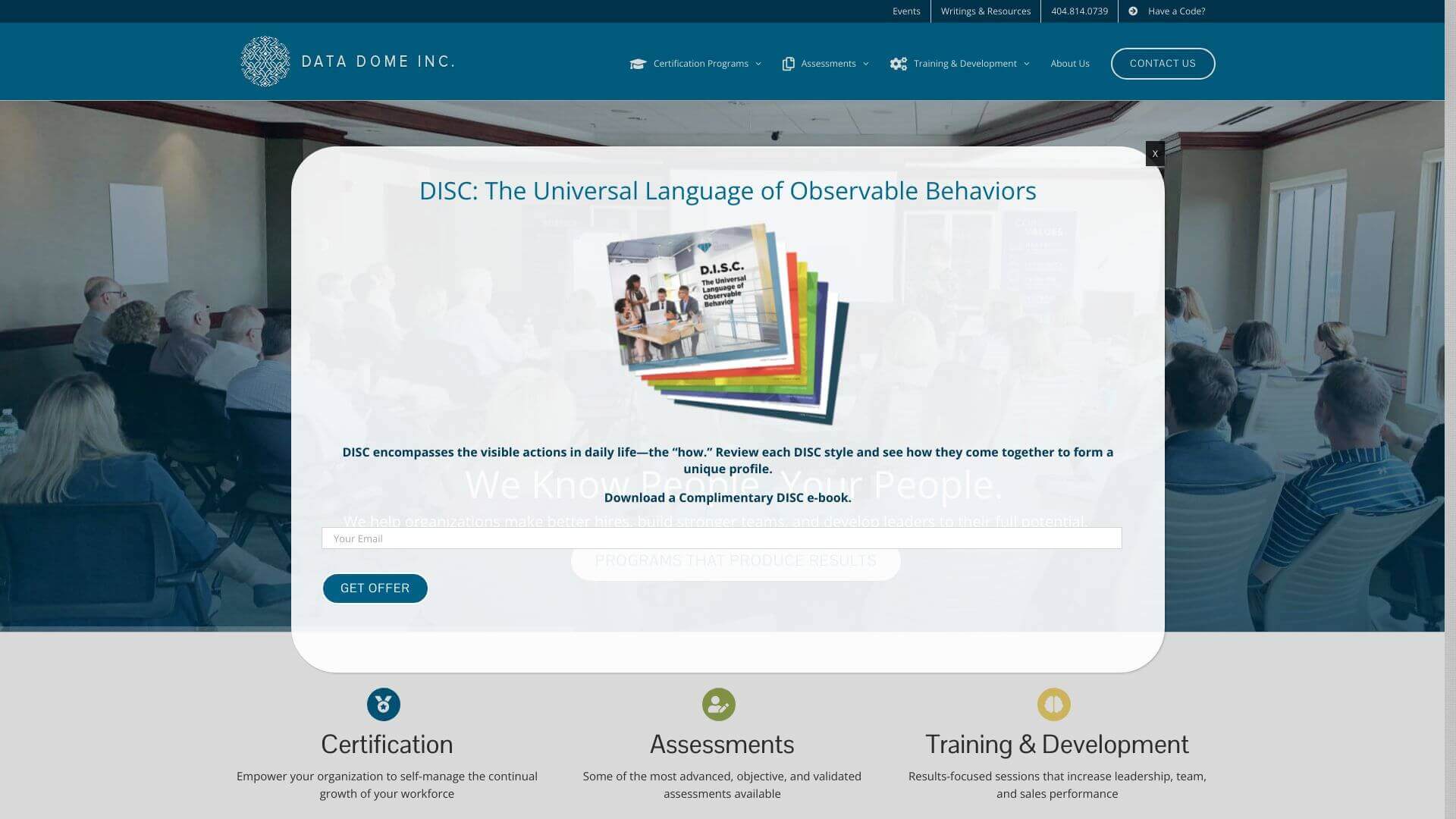 Datadome screenshot