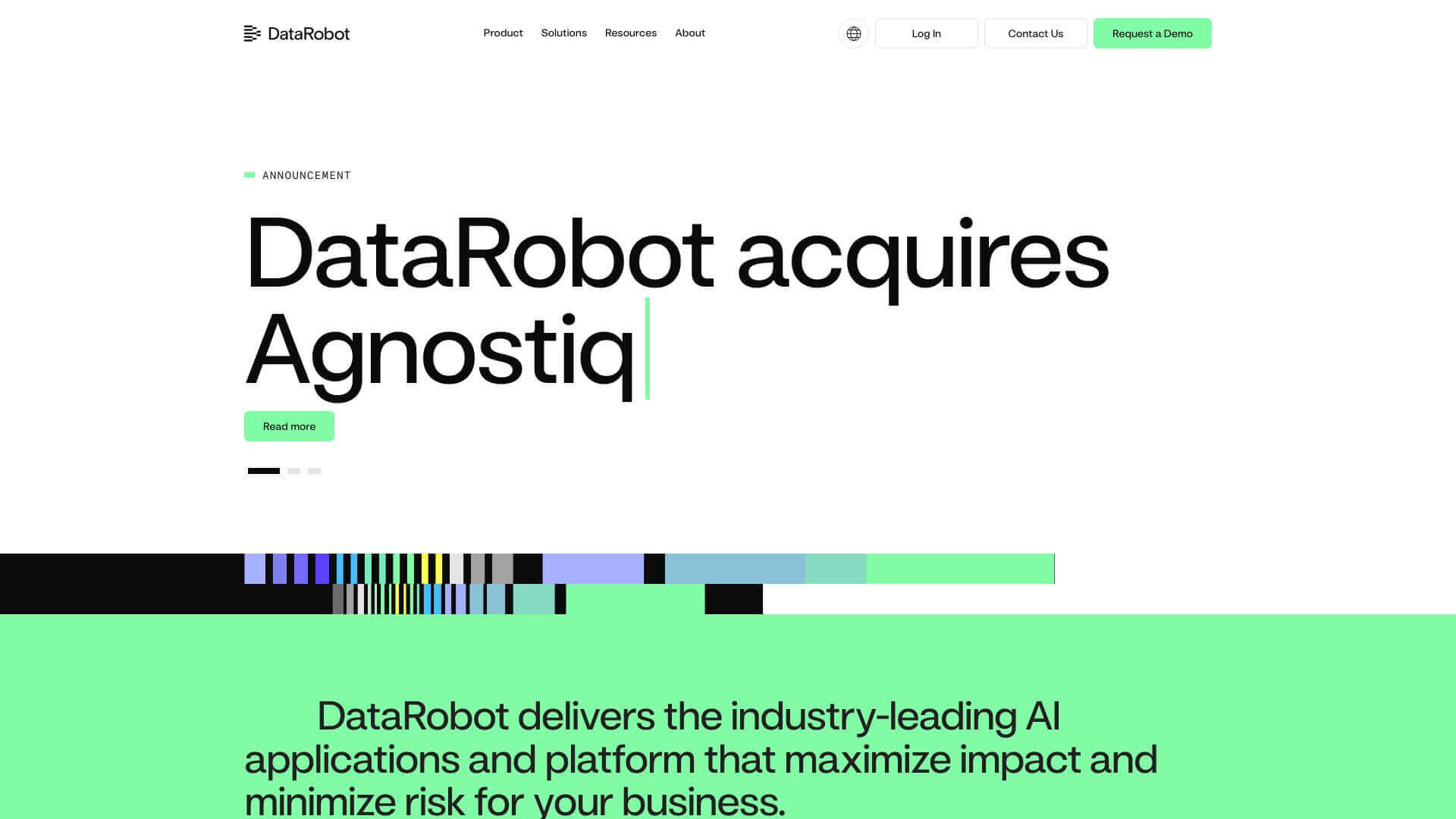 DataRobot screenshot