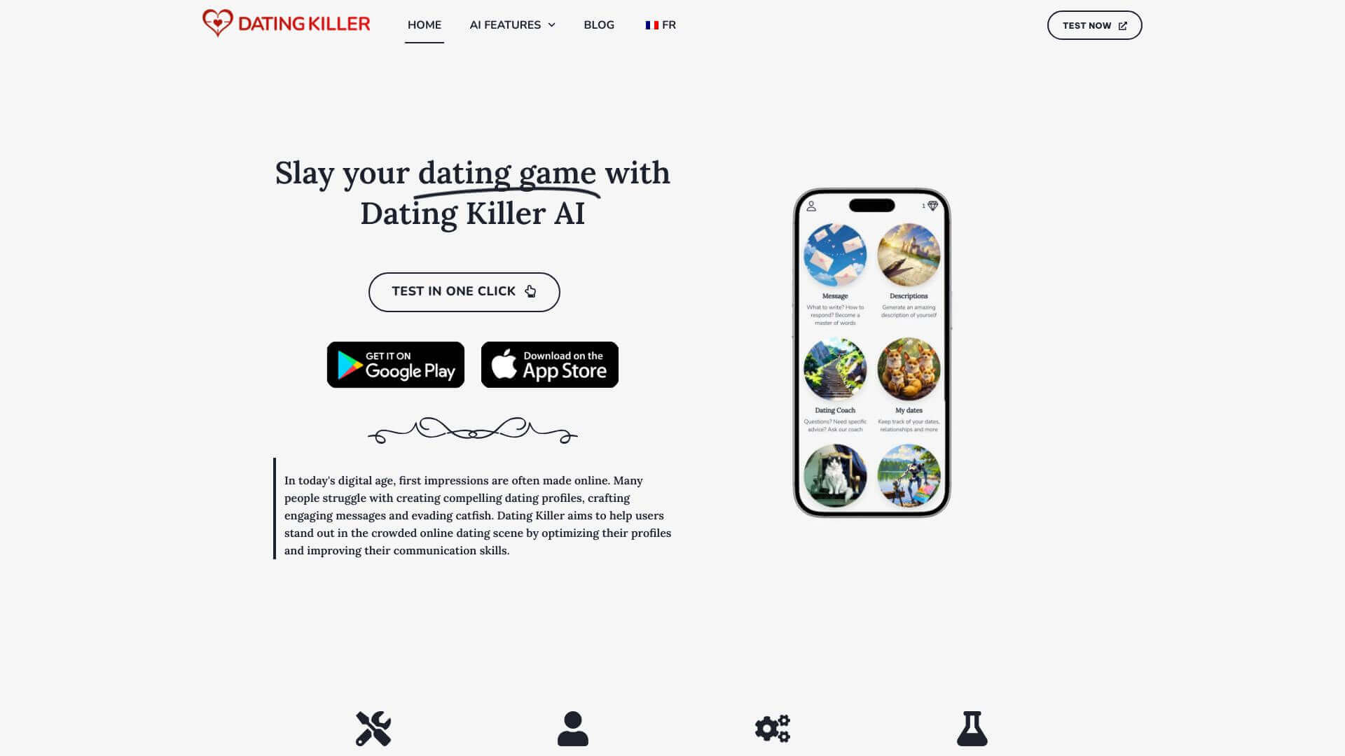 Dating Killer AI screenshot