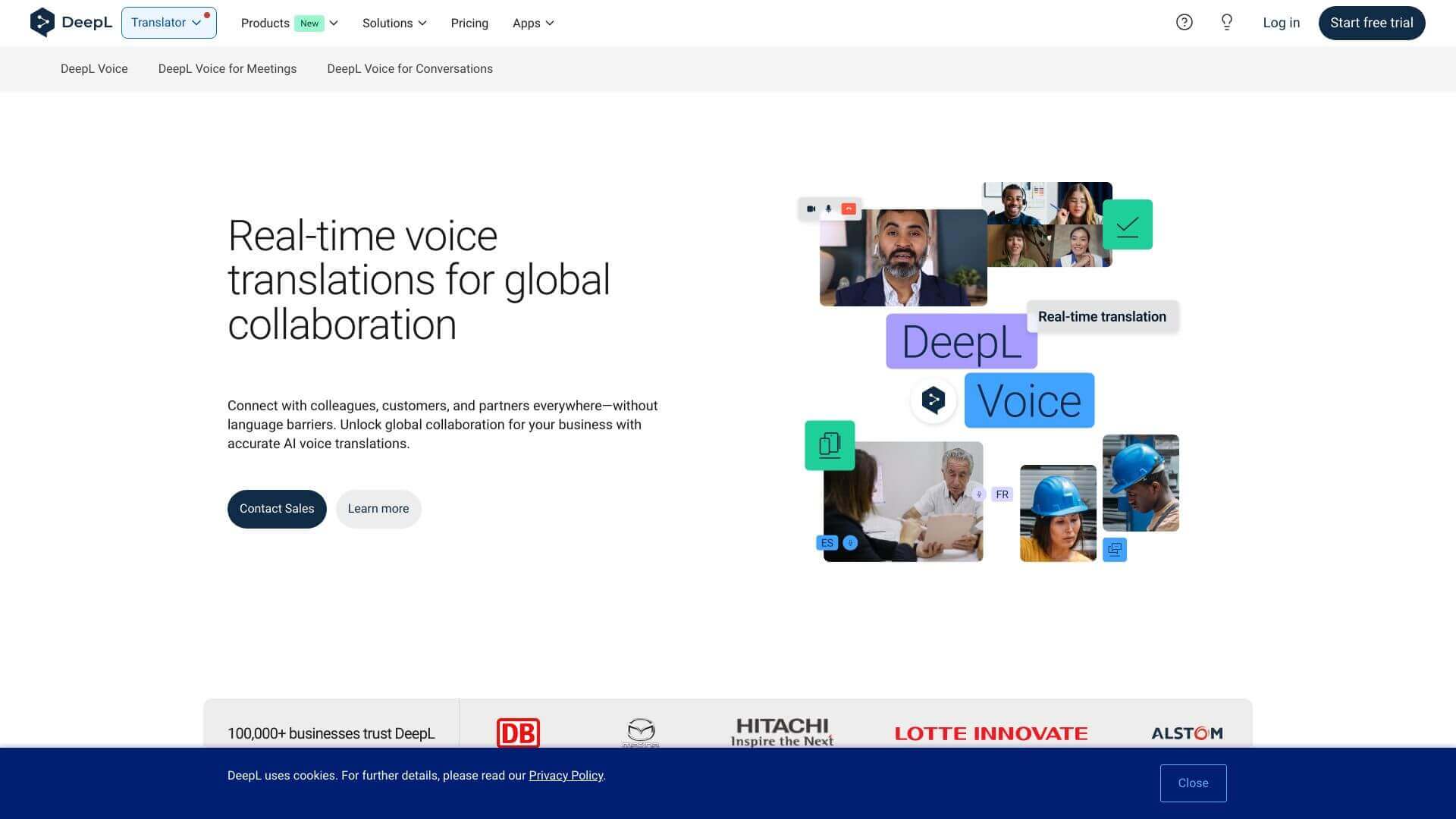 DeepL Voice screenshot