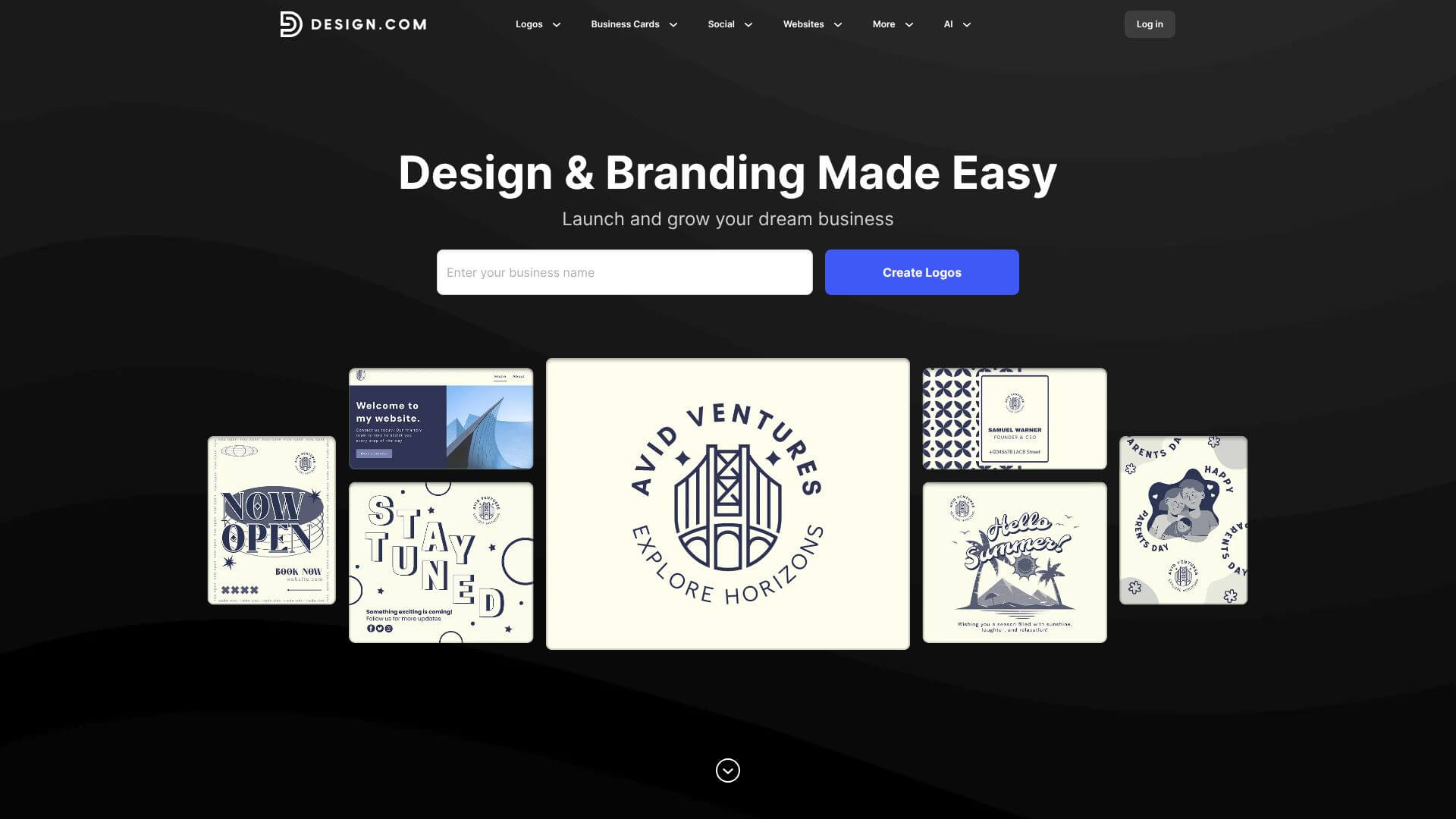 Design.com screenshot