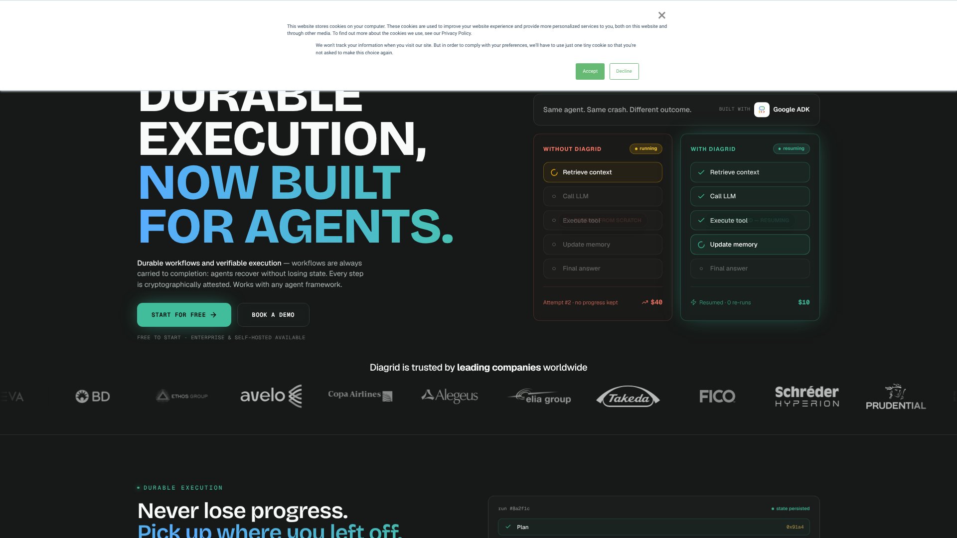 Diagrid Catalyst screenshot