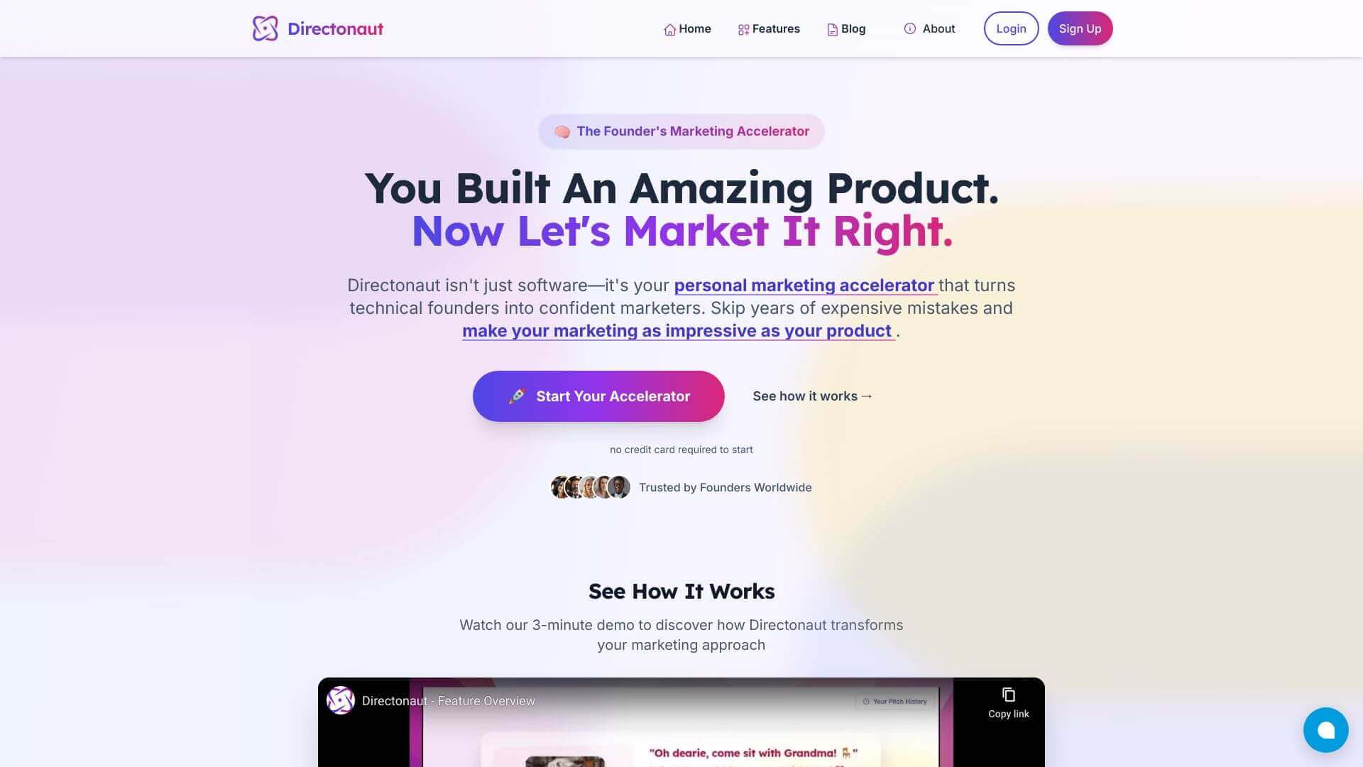 Directonaut screenshot
