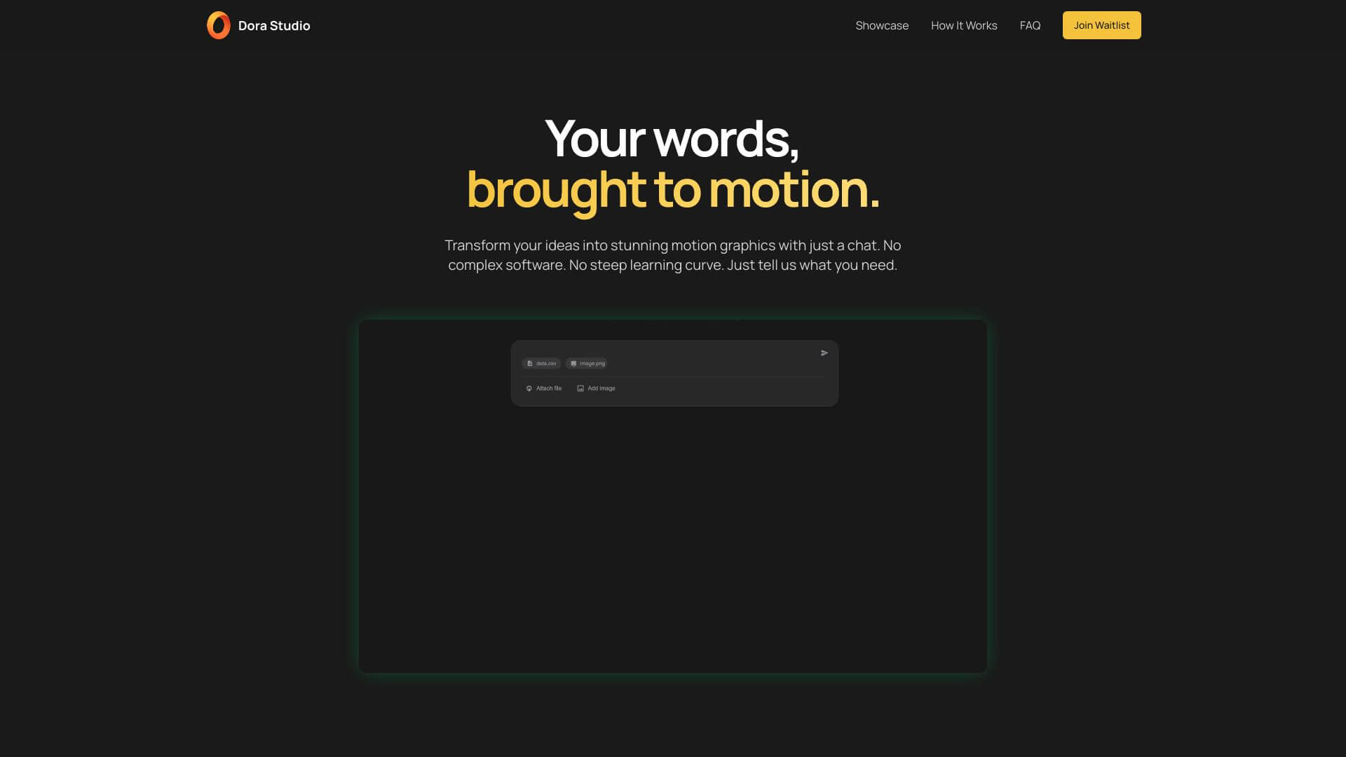 Dora Studio screenshot