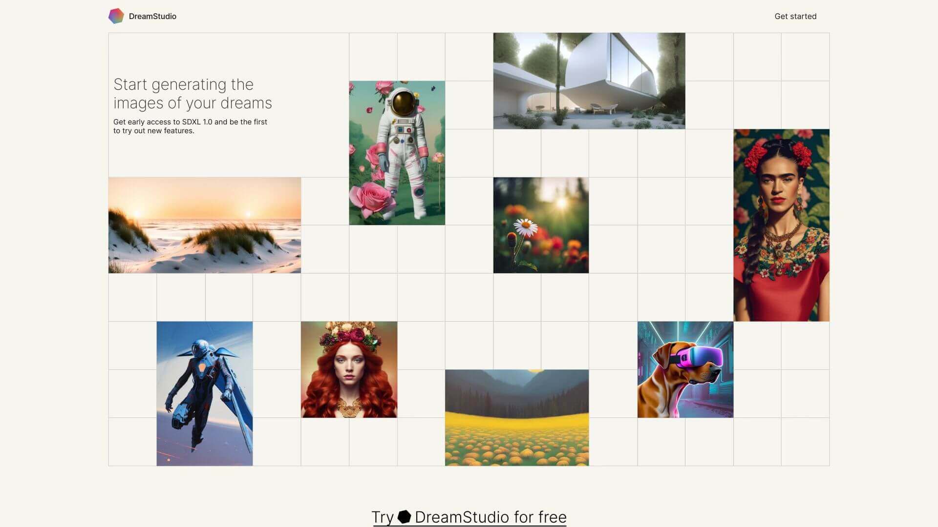 DreamStudio screenshot