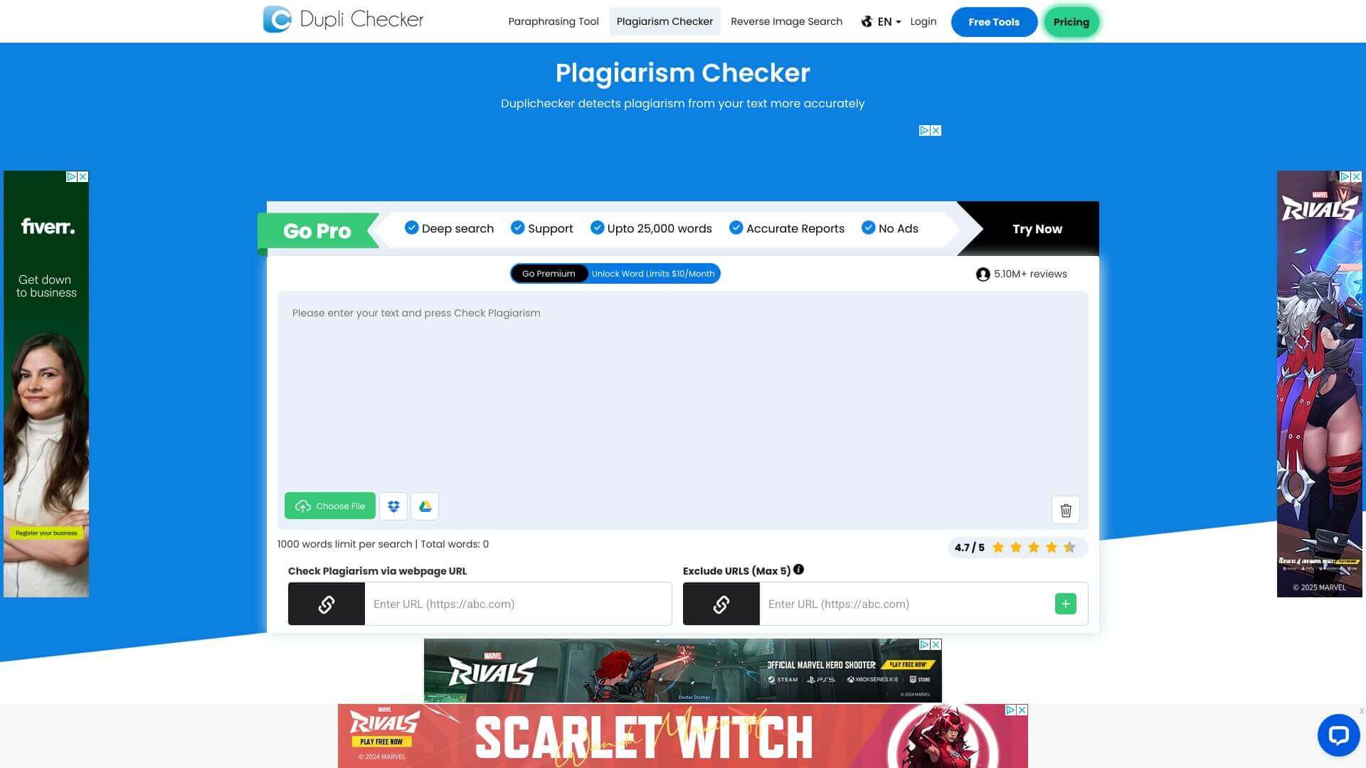 Dupli Checker screenshot