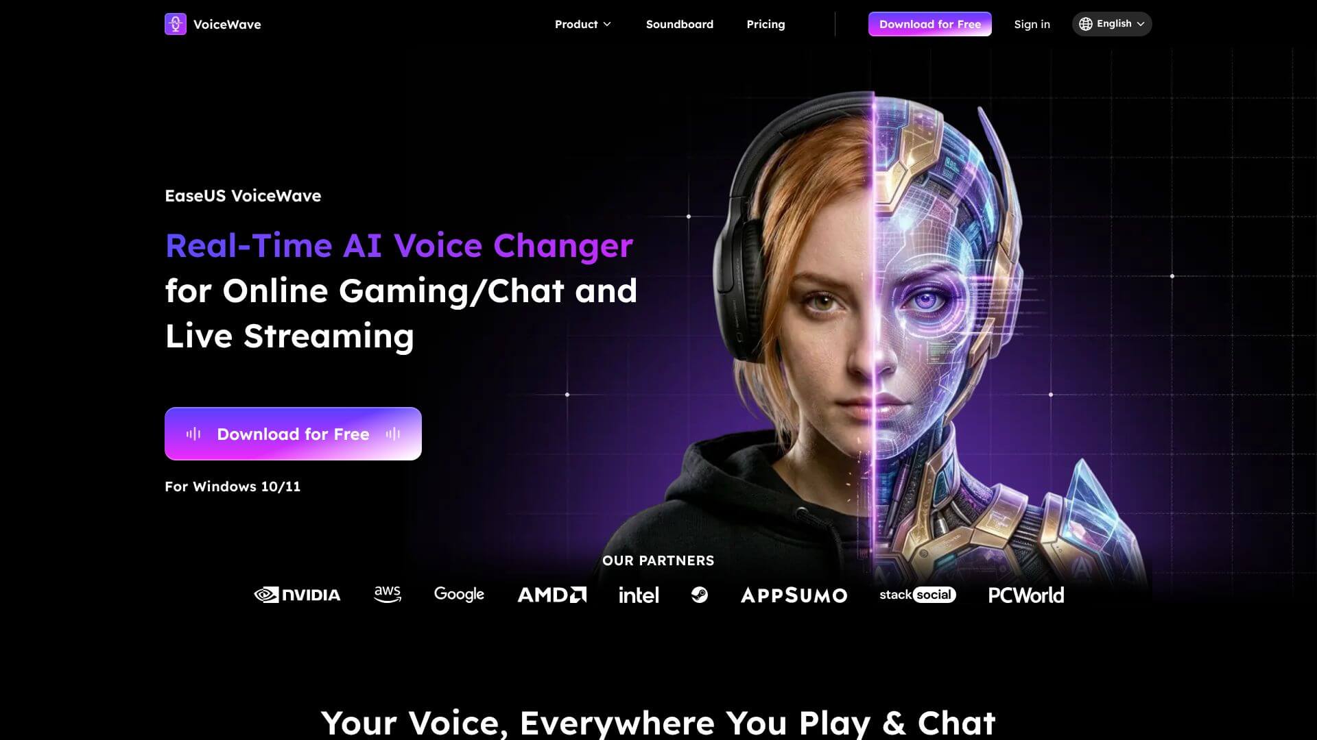 EaseUS VoiceWave screenshot