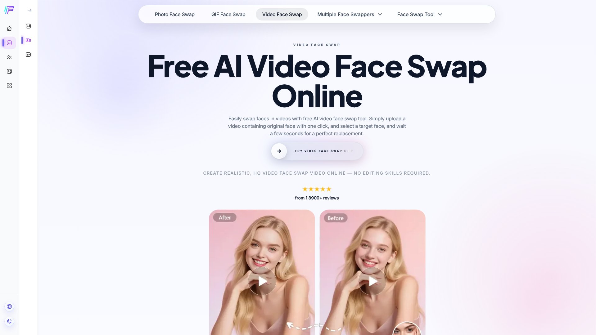 Face AI Video Face Swap screenshot